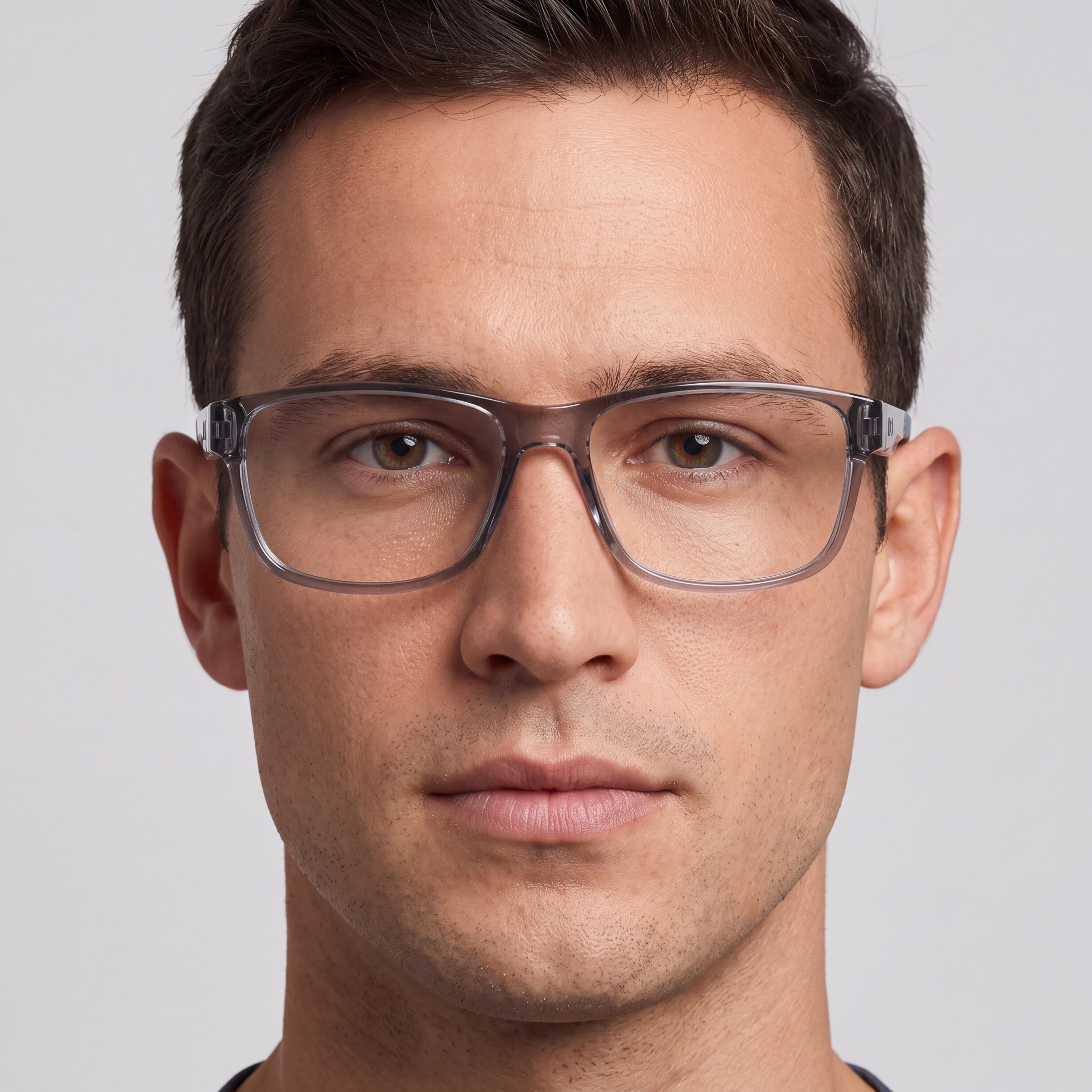 Under Armour Classic Men's Crystal Grey Polyamide Frame, Polycarbonate Lens Sunglasses, Lens 56mm Bridge 16mm Temple 145mm, Photo 5