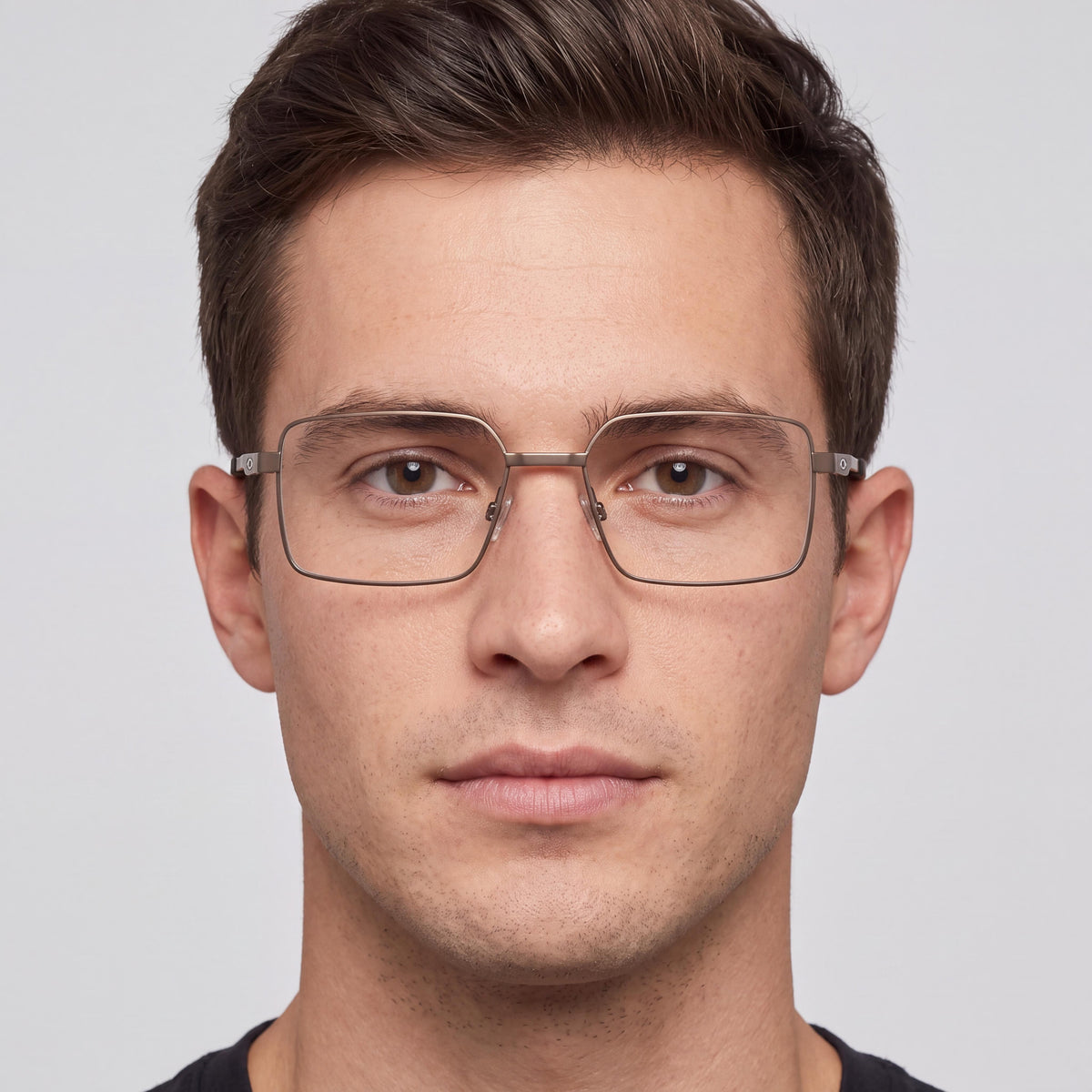 Oakley Ox3062 Foil Sq Men's Rectangular Pewter C-5 Alloy Frame with Demo Lenses Eyeglasses 54mm, Photo 3