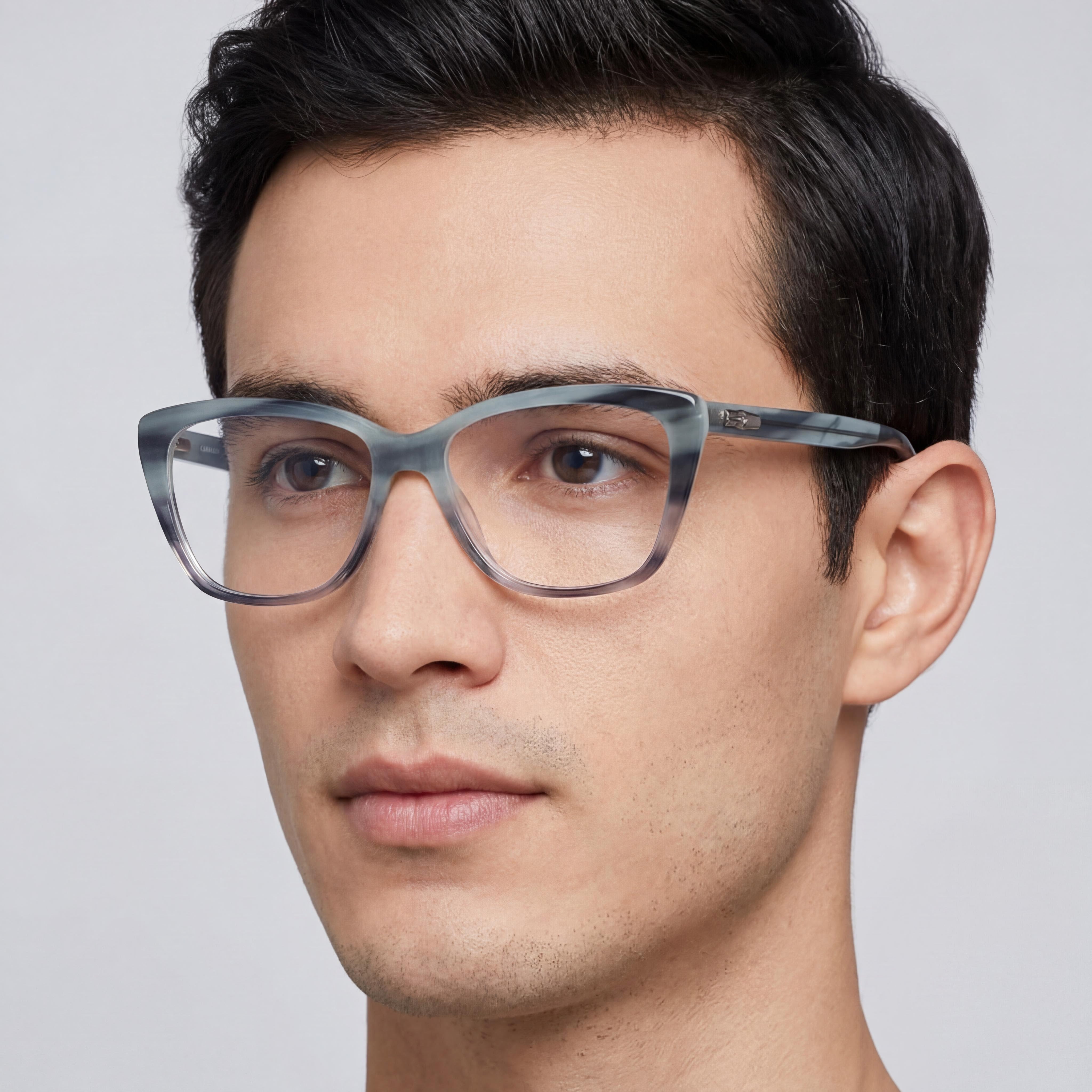 Longchamp LO2705 Textured Green Grey Square Eyeglasses for Women, 53mm, Photo 4