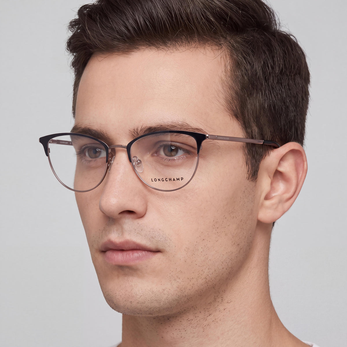 Longchamp Lo2120 Men's Classic Acetate Sunglasses with Azul Frame and Blue Lenses 52mm, Photo 3