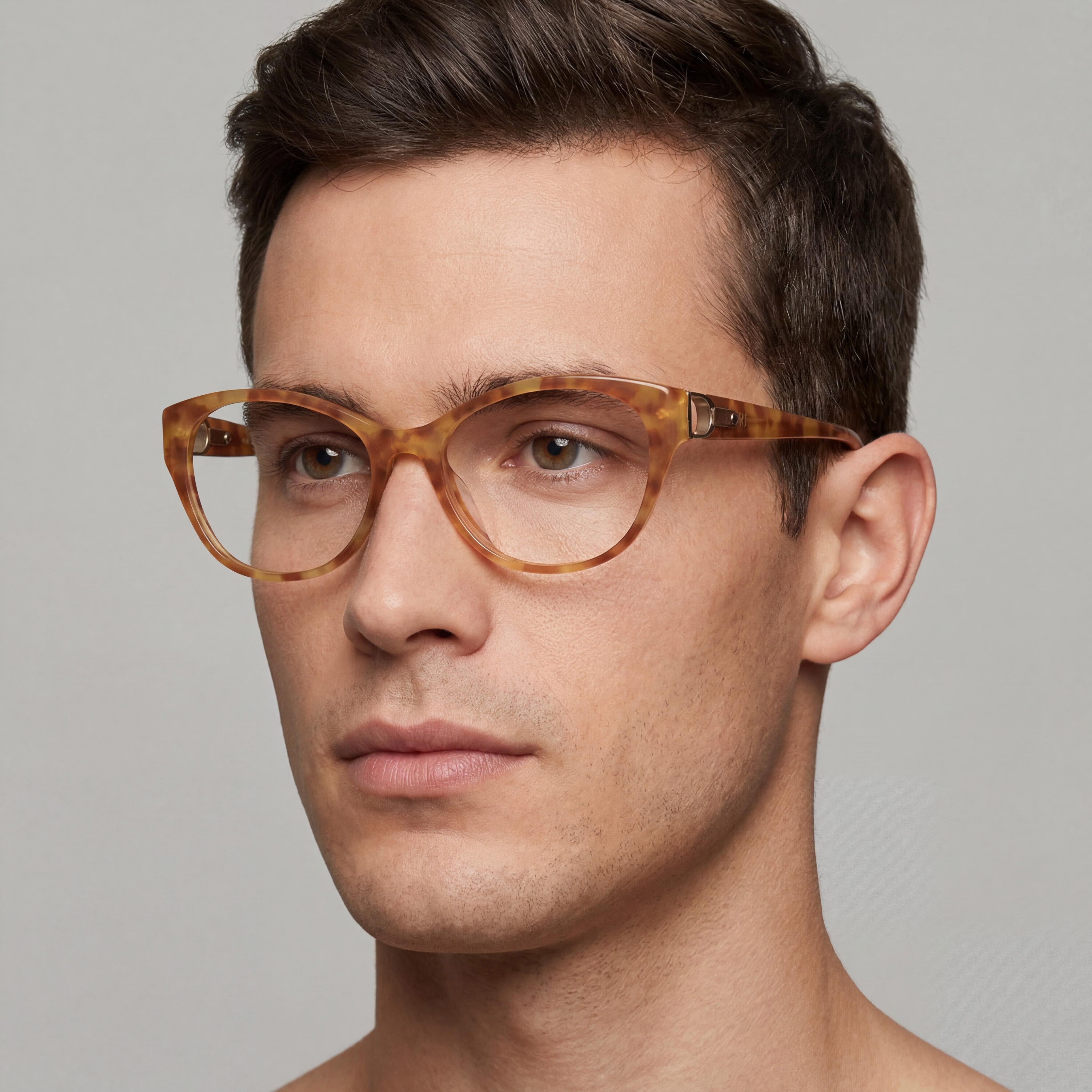 Ralph Lauren RL6235QU Men's Multicoloured Eyeglasses Frames with Clear Demo Lenses for Custom Prescription Lenses, Photo 4