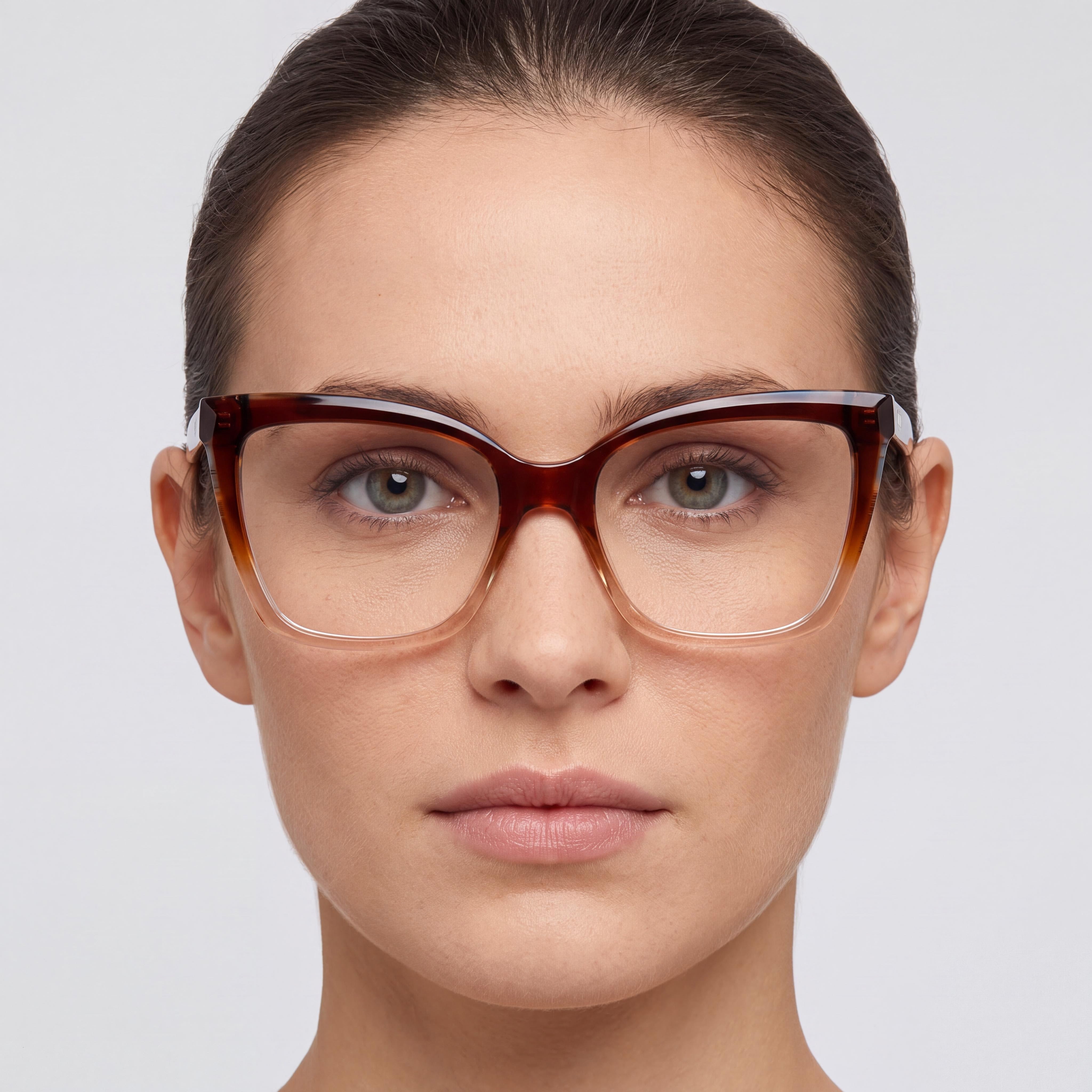 M Missoni Mis 0092 Gafas de sol de mujer con montura de acetato estilo moderno, Havana Verde, protección UV, 54mm, Photo 4