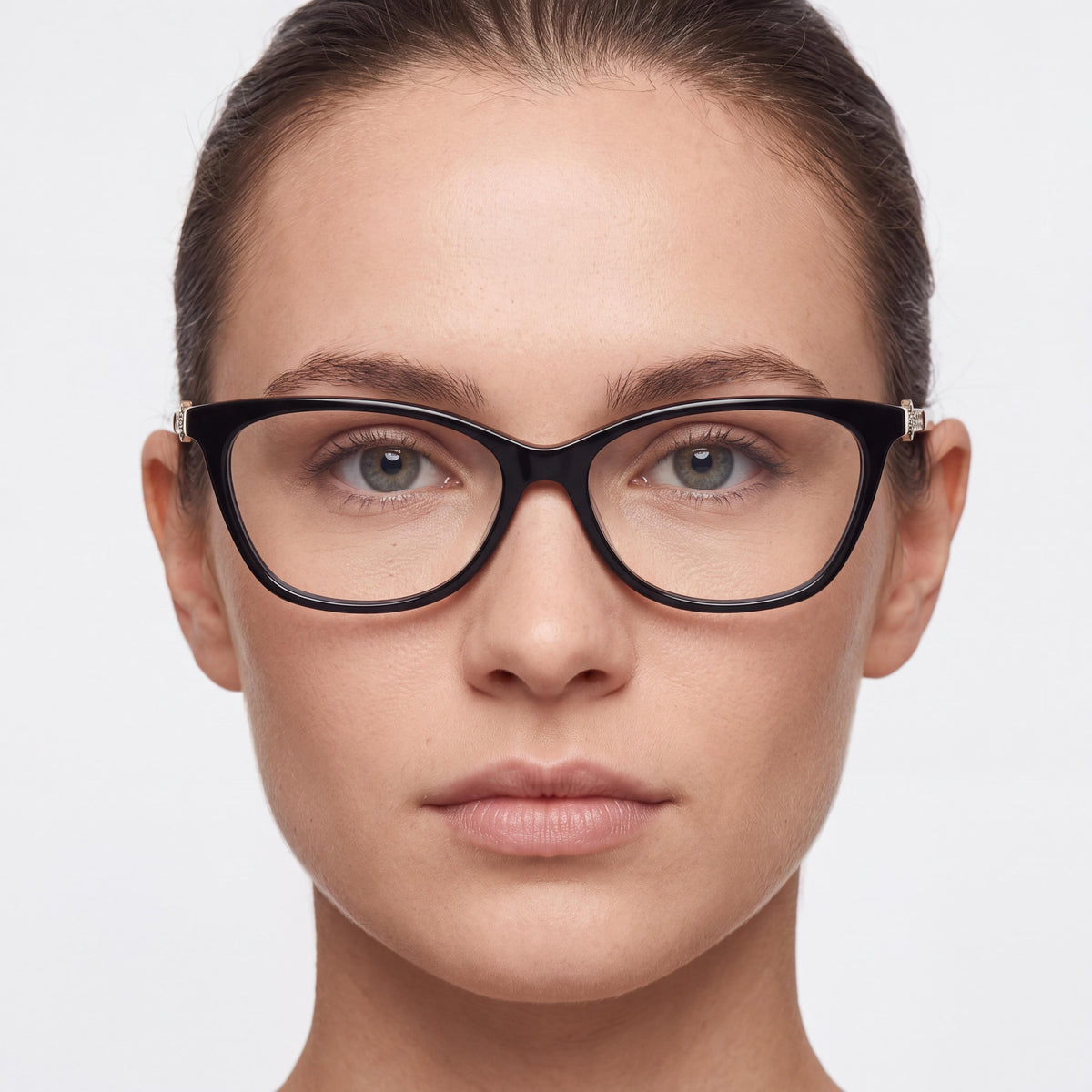 Harley-Davidson HD 50151 Classic Unisex Eyewear with Black Pale Gold Plastic Frame, Non- Polycarbonate Lenses 54mm, Photo 3