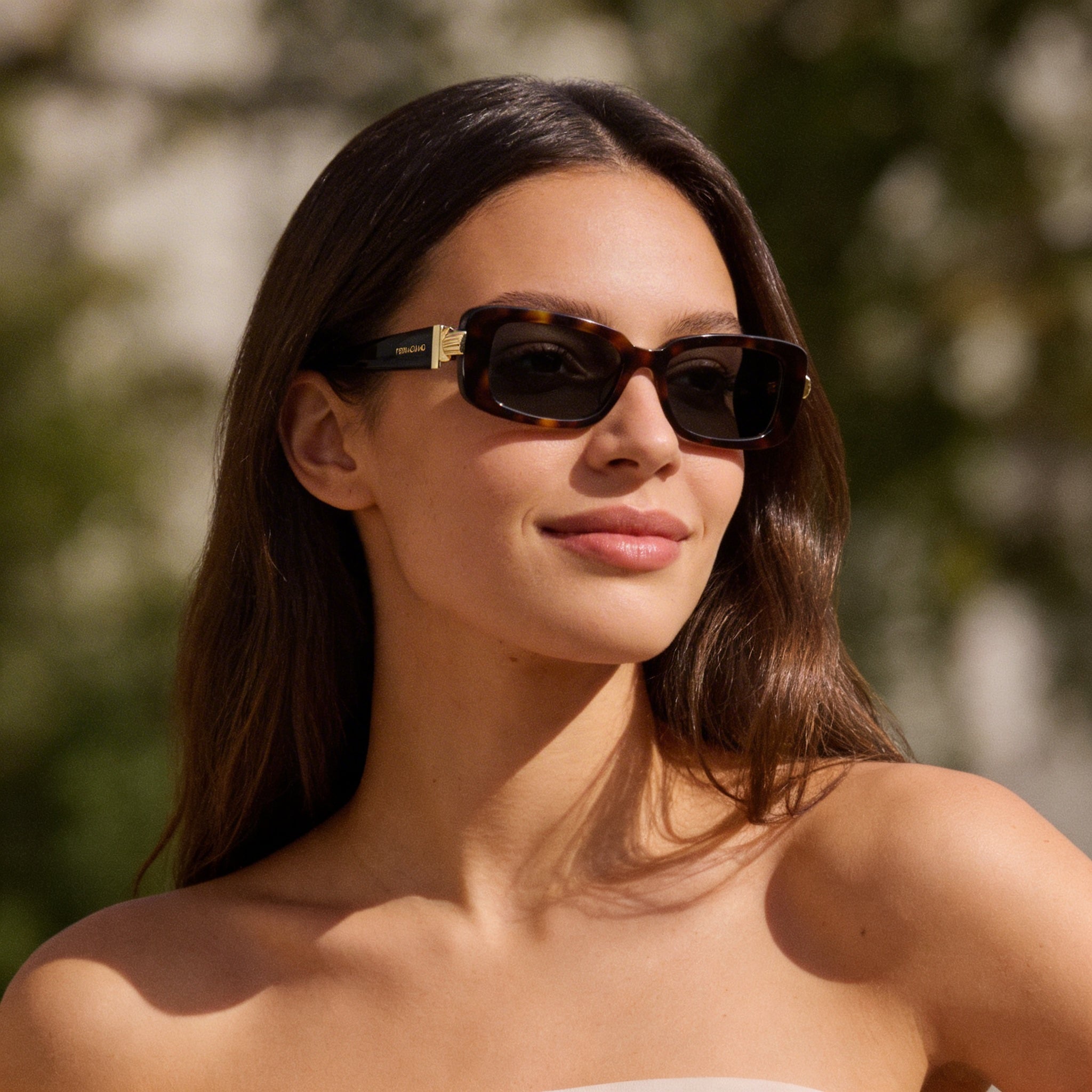 Salvatore Ferragamo Sf1105s Gafas de sol para mujer con armazón de acetato efecto carey y lentes de policarbonato con protección UV, 52 mm, Photo 6