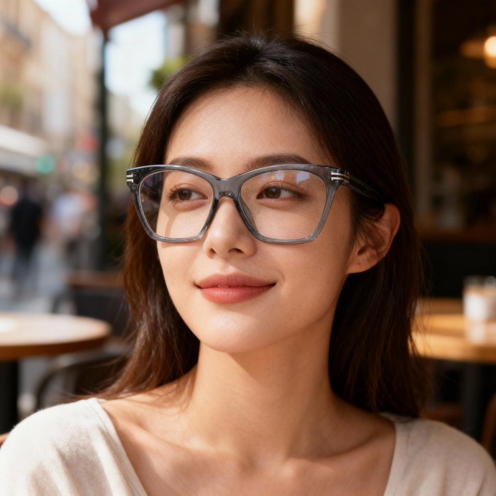Marc Jacobs Mj 1039 Modern Women's Blue Acetate Eyeglasses Frame with 54mm Lens, 15mm Bridge, 140mm Temple
