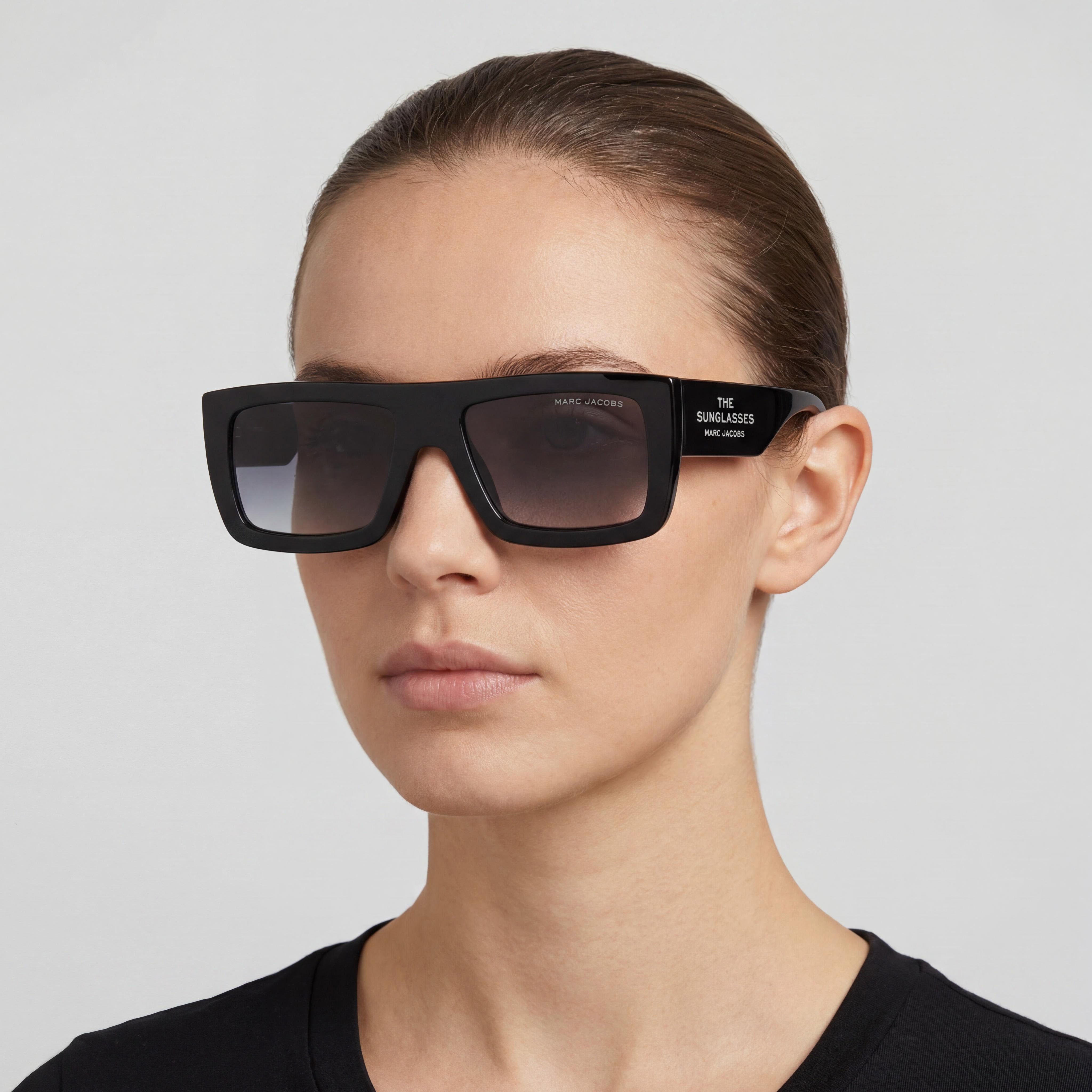 Gafas de sol informales Marc Jacobs MARC 775/S para mujer, de poliamida oscura color habana, protección UV, 53 mm, Photo 4