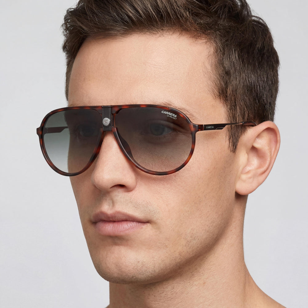 Carrera 1034/S Havana Aviator Gradient Sunglasses for Men