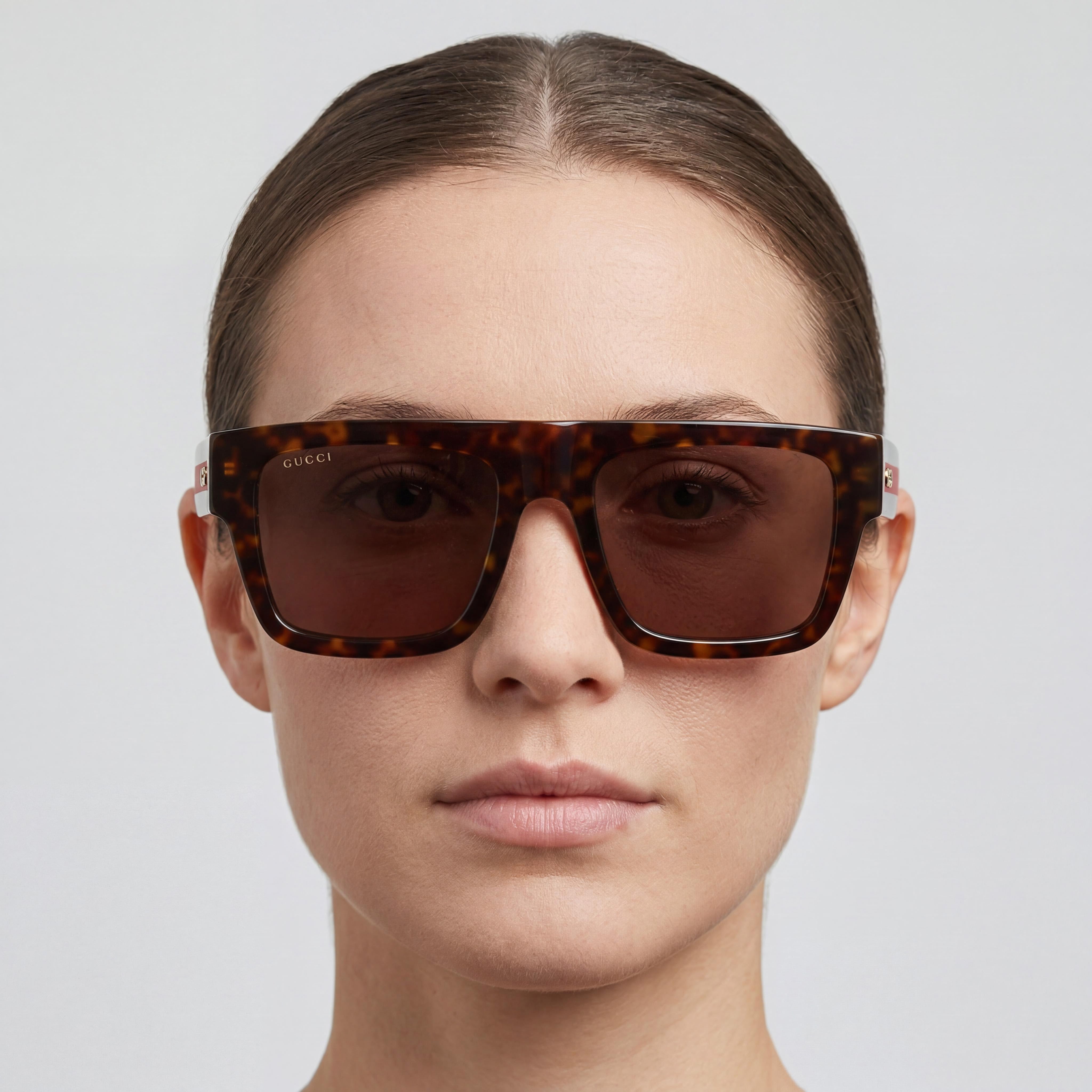 Gucci Modern RECYCLED ACE Unisex Black Frame Black Lens Sunglasses GG1868S, Bridge 18mm, Temple 145mm, Photo 4