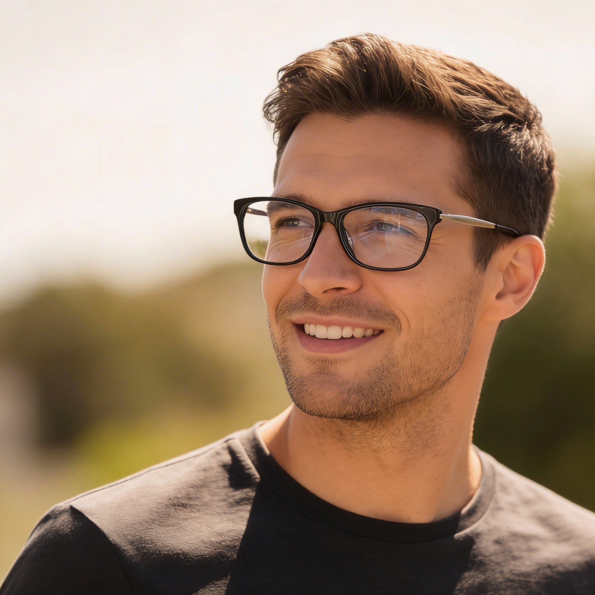 Liz Claiborne L 637 Gafas para hombre con montura negra, lente de 52 mm de ancho, puente de 16 mm de ancho, patillas de 130 mm de largo, Photo 4