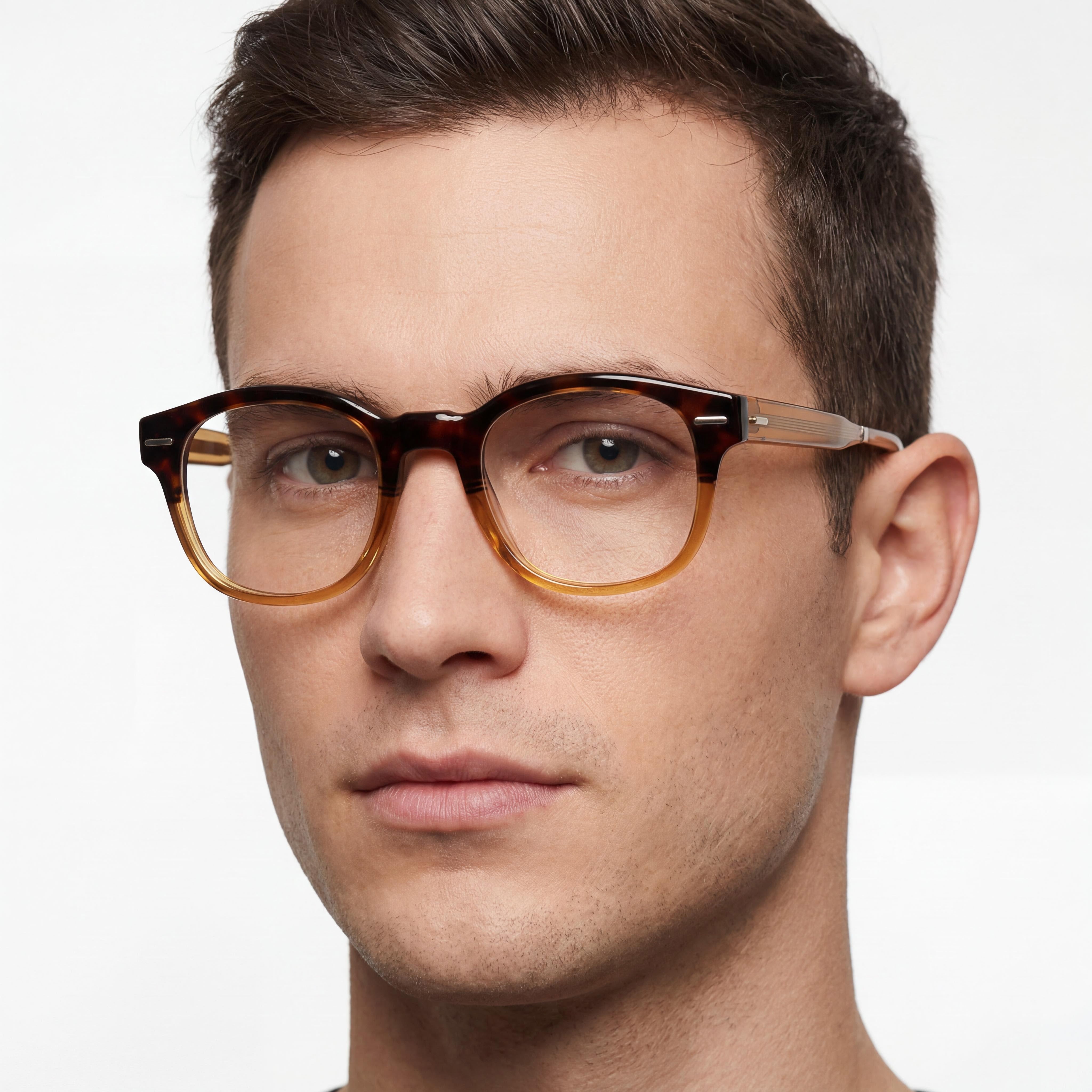 Gafas Calvin Klein CK23511 de Hombre y Mujer Marrón Habana Rectangular, 49mm, Photo 4