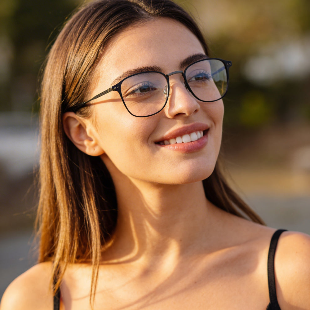 Tommy Hilfiger TH 2028 Unisex Casual Style Alloy Steel Matt Black Eyewear Frame, Lens 52mm, Bridge 21mm, Temple 145mm