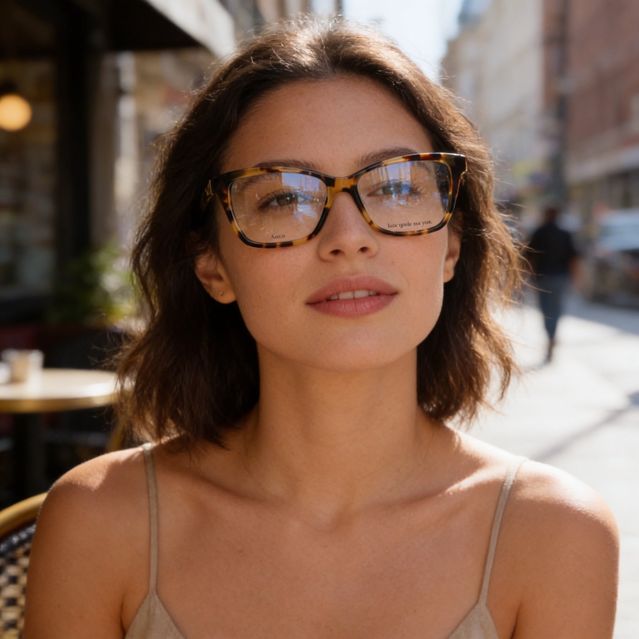 Kate Spade New York Camberly Women's Havanan Black Plastic Eyewear with Polycarbonate Lenses 53mm, Photo 5