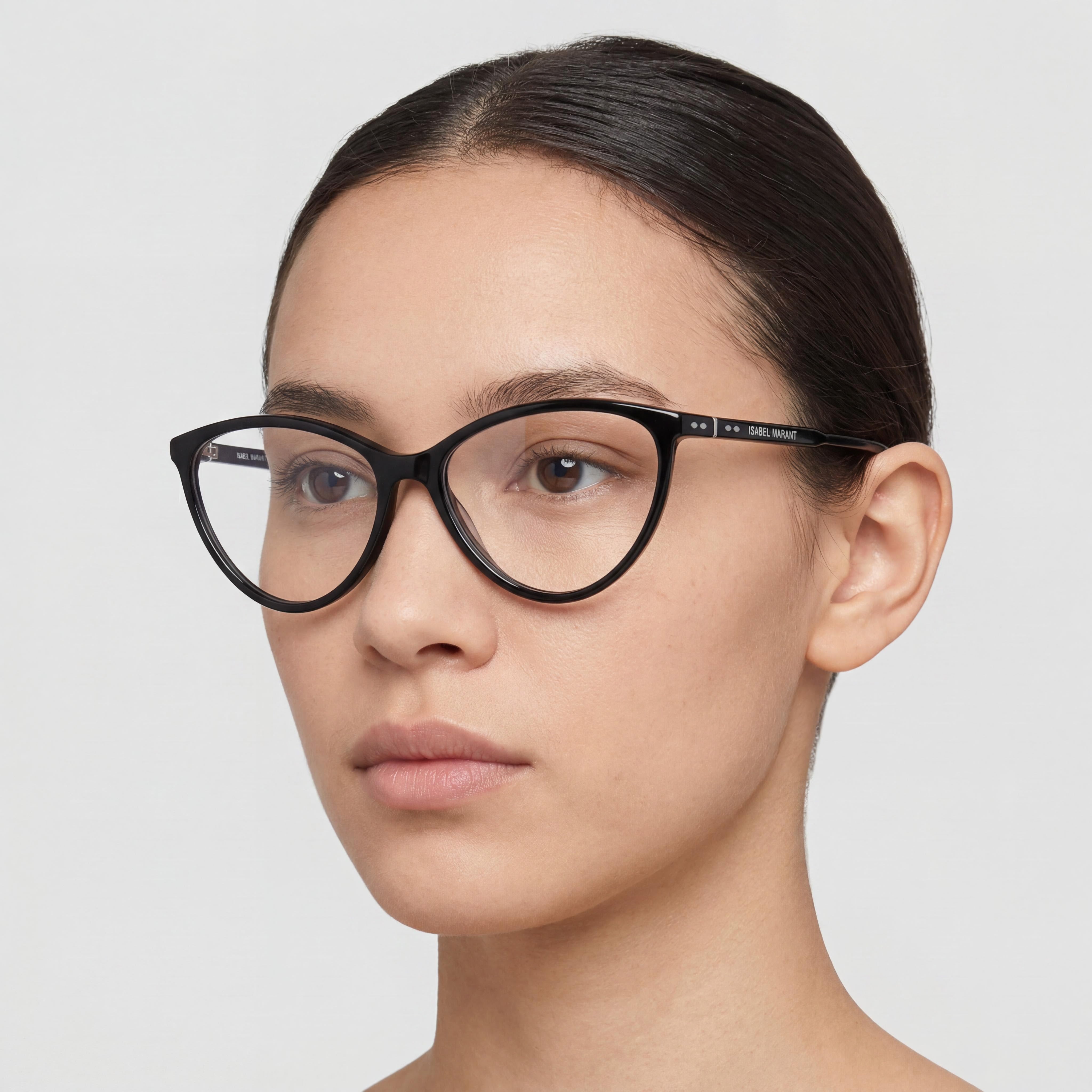 Isabel Marant Im 0065 Modern Style Unisex Sunglasses, Black Polycarbonate Lenses, 55-16-140mm, Photo 4