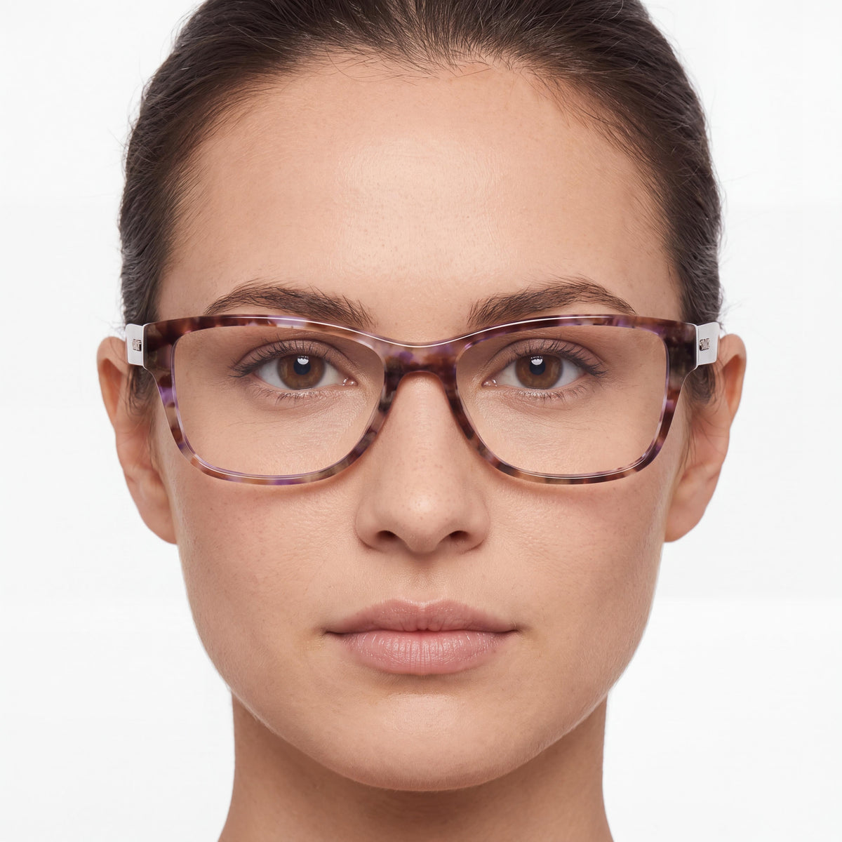 Coach Hc6208u Women's Rectangle Petal Tortoise Plastic Frame Universal Fit Prescription Ready Eyeglasses 54mm, Photo 4