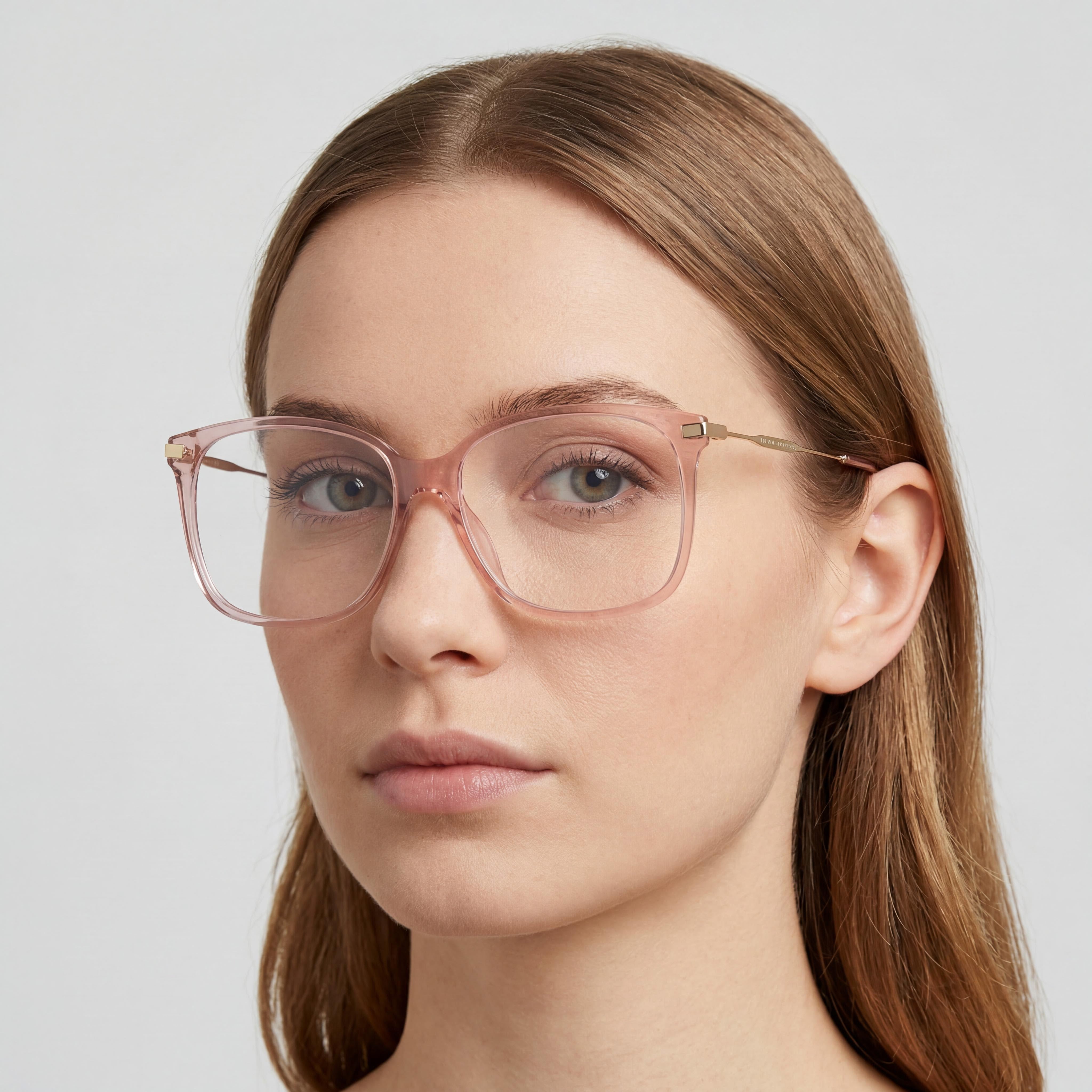 Marc Jacobs Marc 562 Women's Optical Frames in Peach Acetate, Lens Width 54mm, Bridge 14mm, Temple 140mm, Photo 4