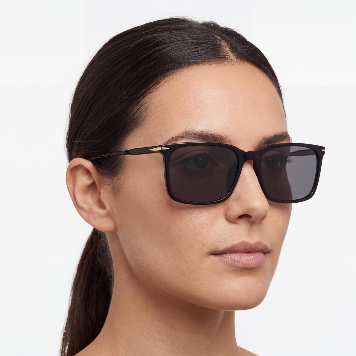 David Beckham Db 1163/F/S Women's Sunglasses with Black Acetate Frame and Black Lenses 58mm, Photo 5