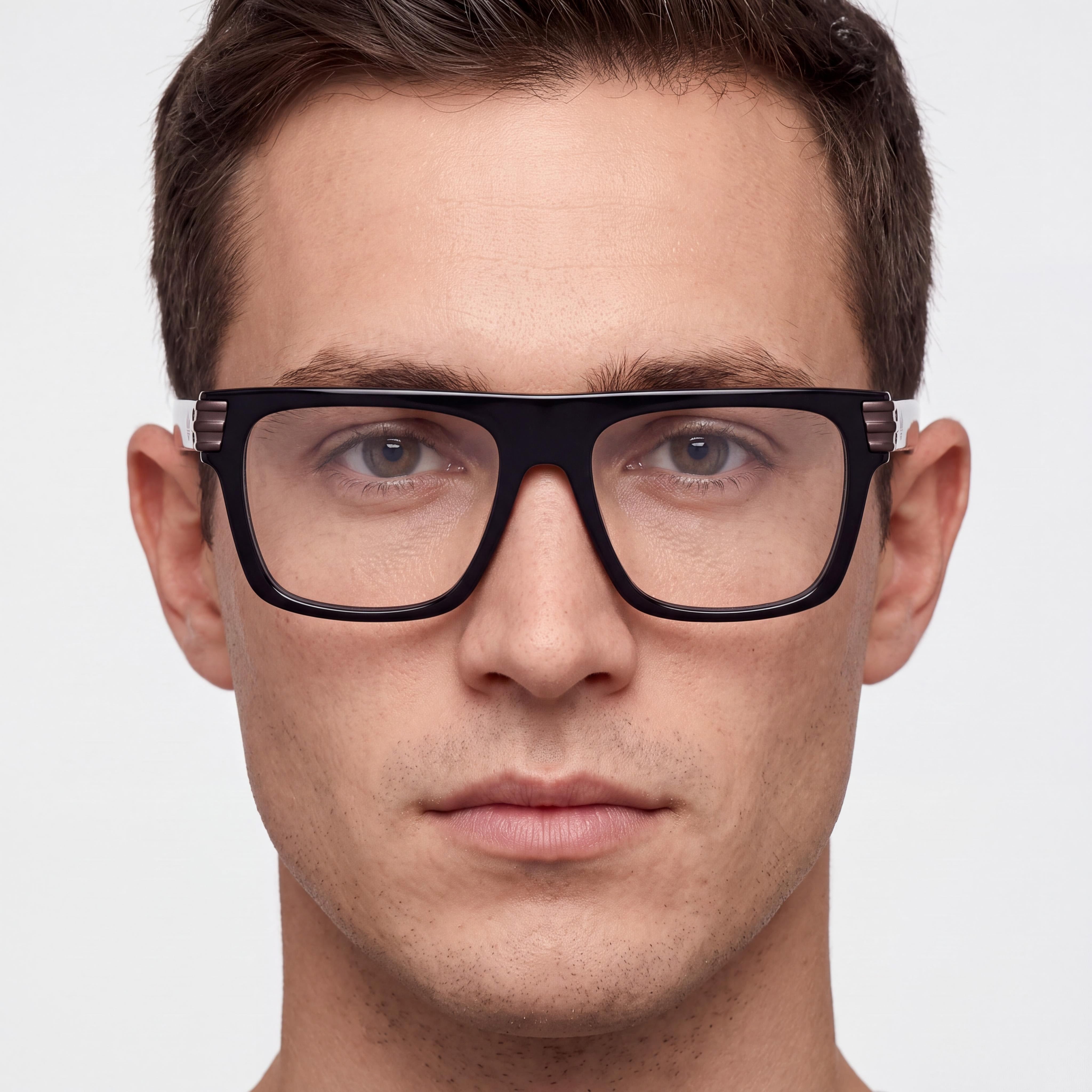 Gafas adidas Originals Or5103 de Plástico para Hombre con Lentes de Policarbonato Transparente Negro Brillante 53-17-145, Photo 4