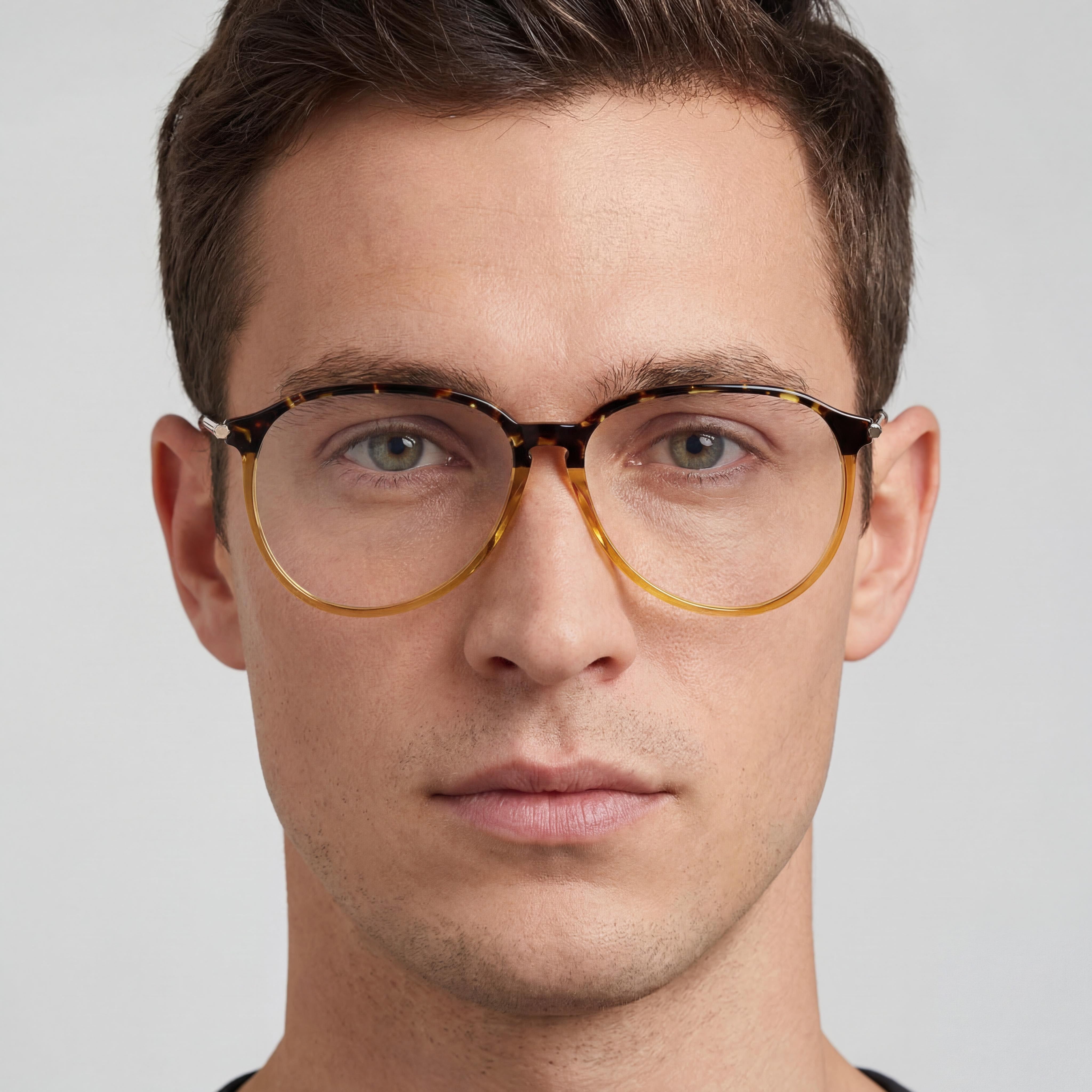 Victoria Beckham Vb2606 Montura de Gafas para Hombre Color Ámbar Tortuga con Ancho de Lente de 57mm, Ancho de Puente de 13mm y Longitud de Patilla de 140mm, Photo 4