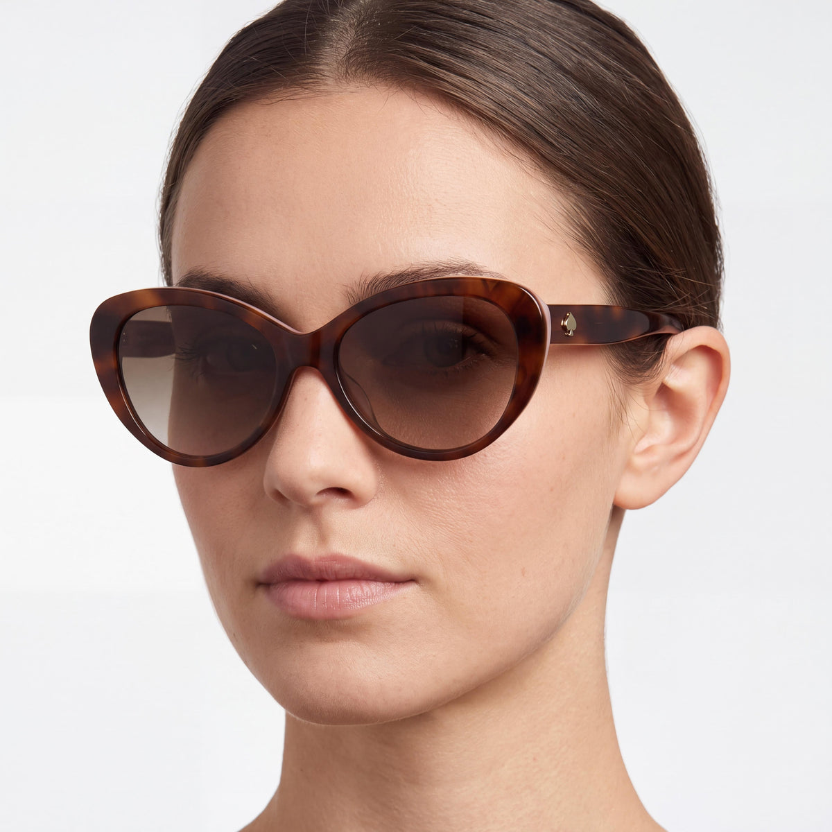 Gafas de sol de acetato para mujer Ks Josi/S de kate spade new york, montura Havana, lentes UV 400 marrones sombreados, 55mm, Photo 4