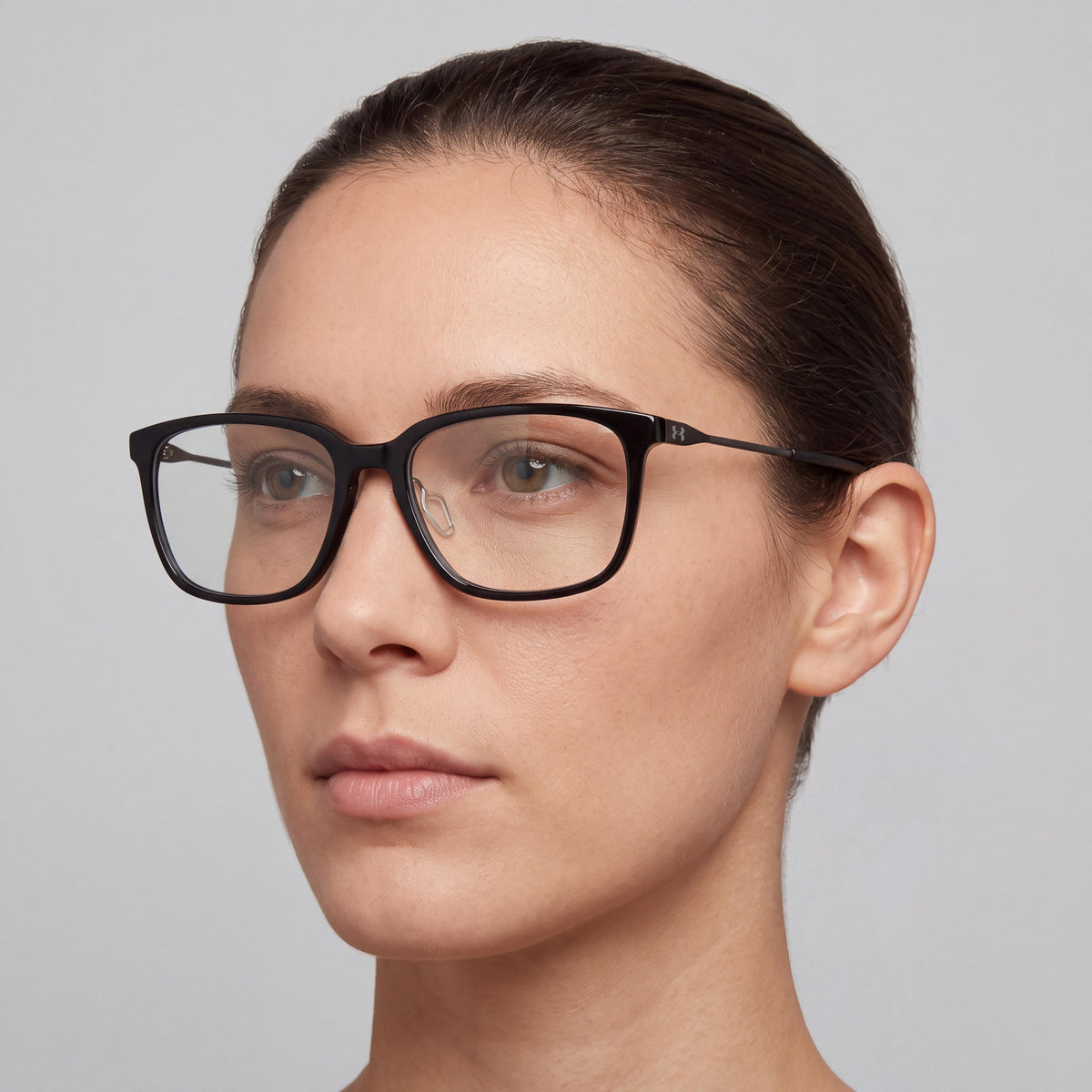 Under Armour Modern UA 5032/G Unisex Acetate Frame Sunglasses with Black Polycarbonate Lenses, 55mm Lens Width, Photo 3