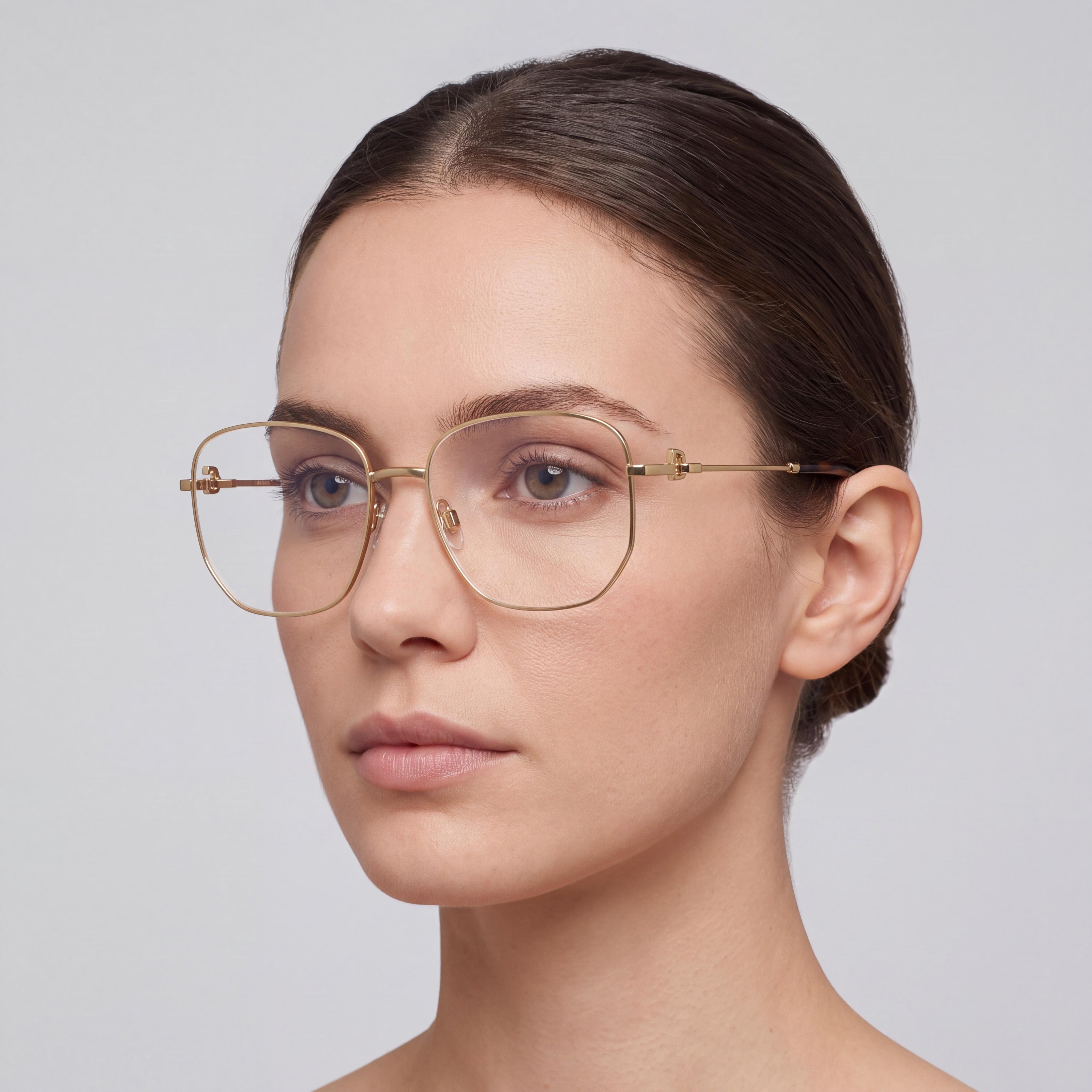 Dolce & Gabbana 1356 Modern Gold Unisex Optical Frame, Photo 4