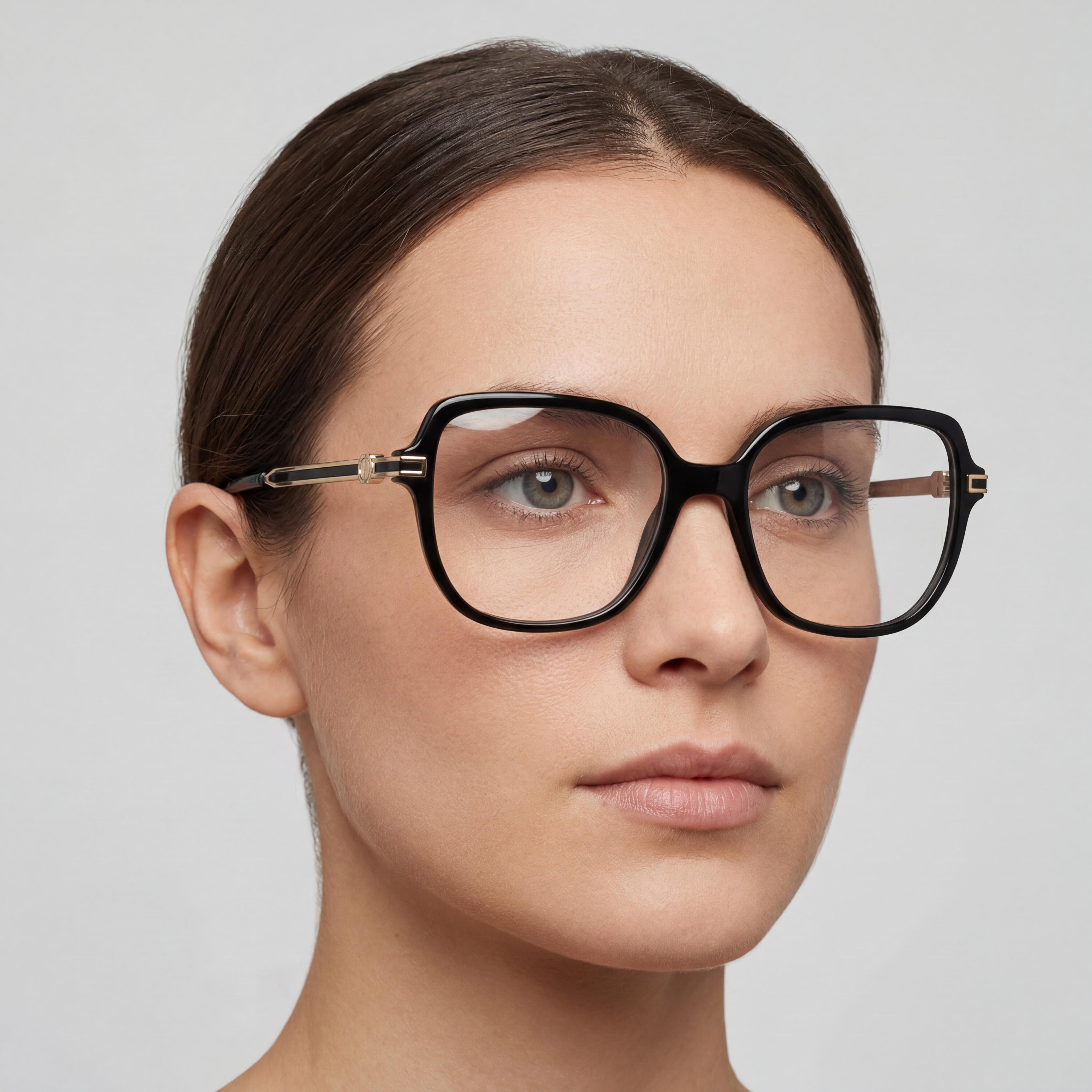Ferragamo Sf3012 Women's Black Acetate Eyeglasses 53mm, Photo 5