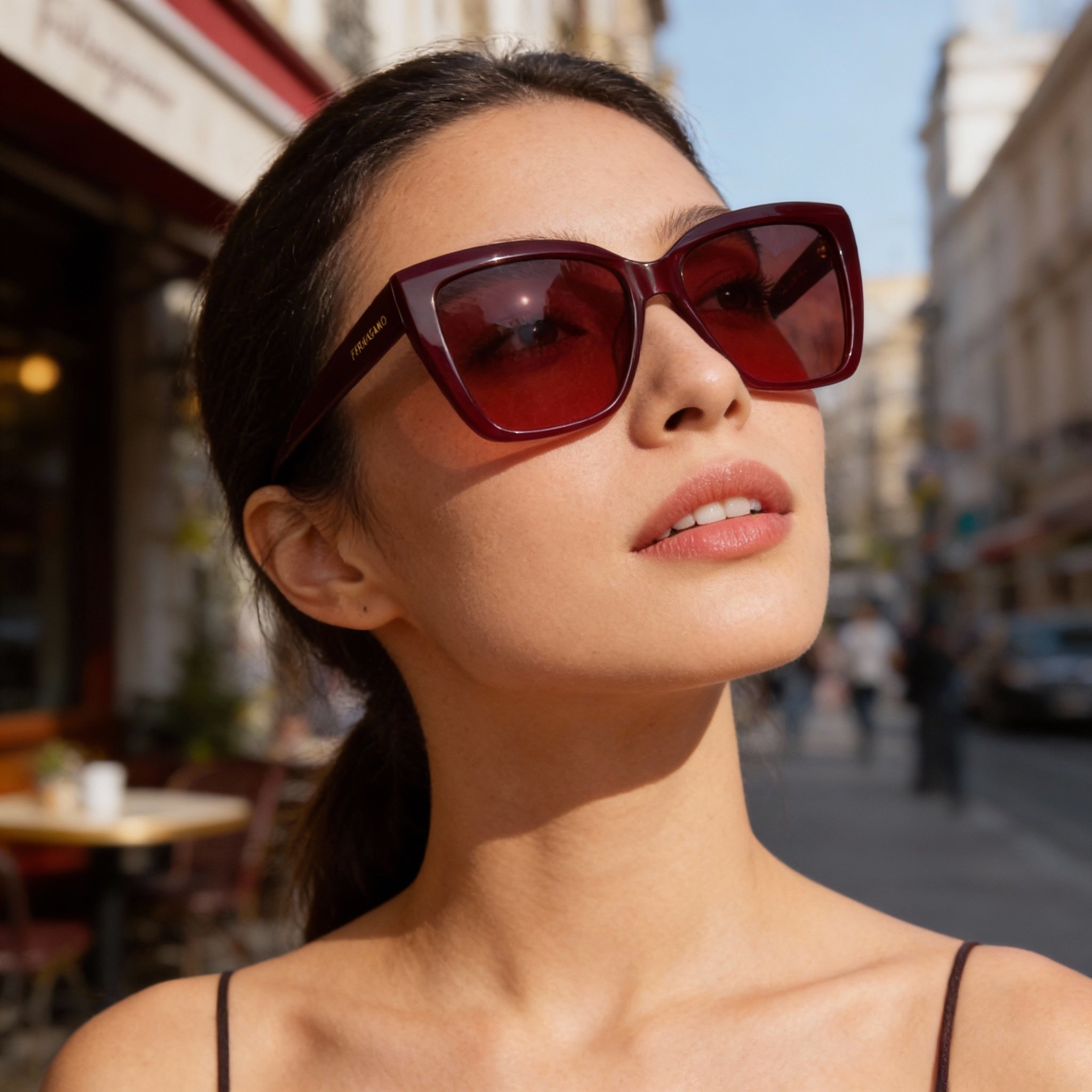 Salvatore Ferragamo Sf1102s Women's Multi-coloured Plastic UV Protection Sunglasses 58mm, Photo 3