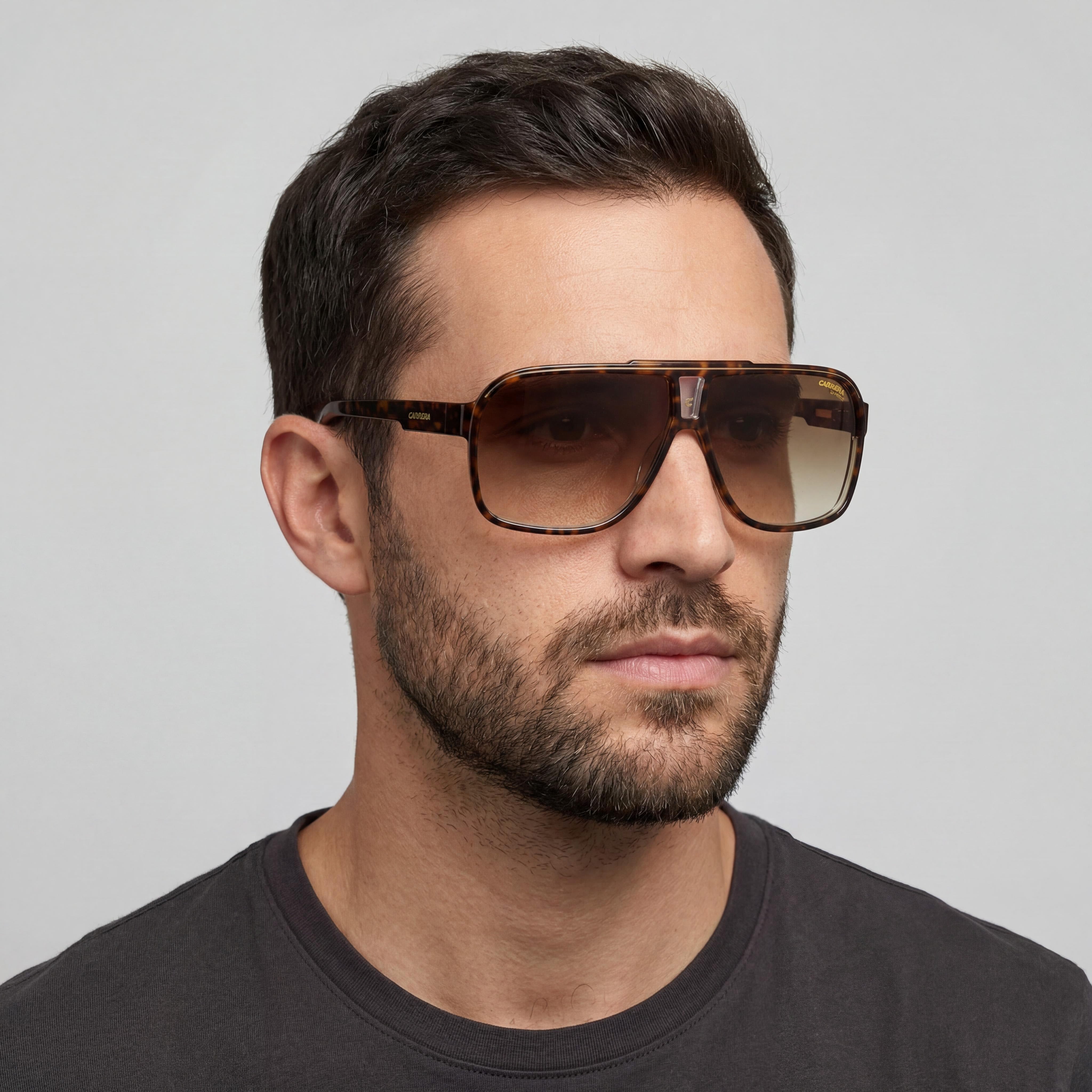 Carrera Grand Prix 2/S Havana Aviator Unisex Sunglasses, Photo 5
