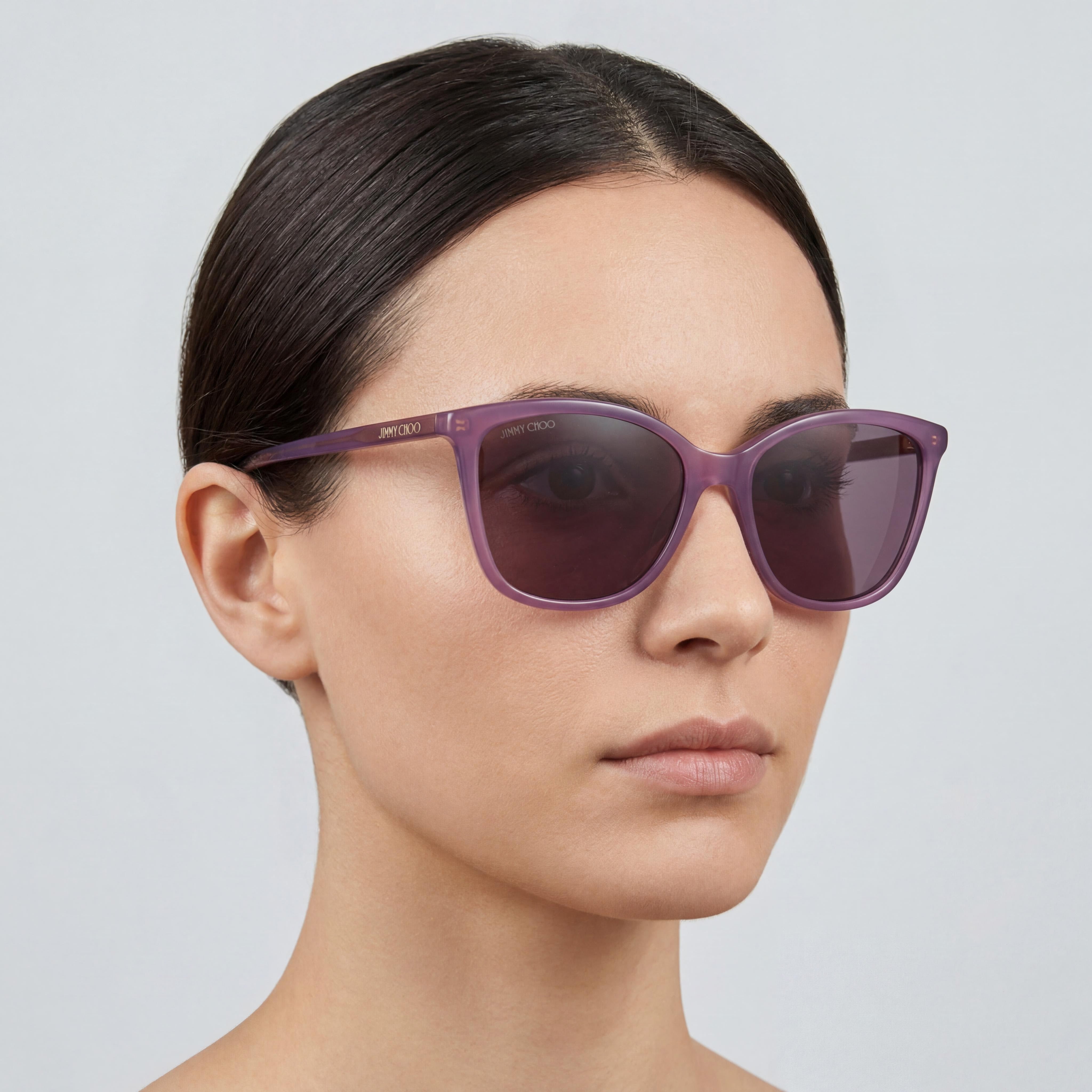 JIMMY CHOO Classic Women's Acetate Sunglasses Violet 56-16-145mm, Photo 5
