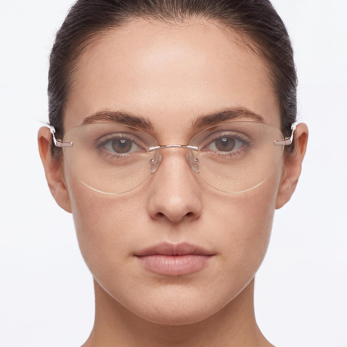 Gafas de sol Calvin Klein Classic para mujer, diseño ojo de gato, de aleación de acero, con cristales iridiscentes, 57 mm, Photo 3