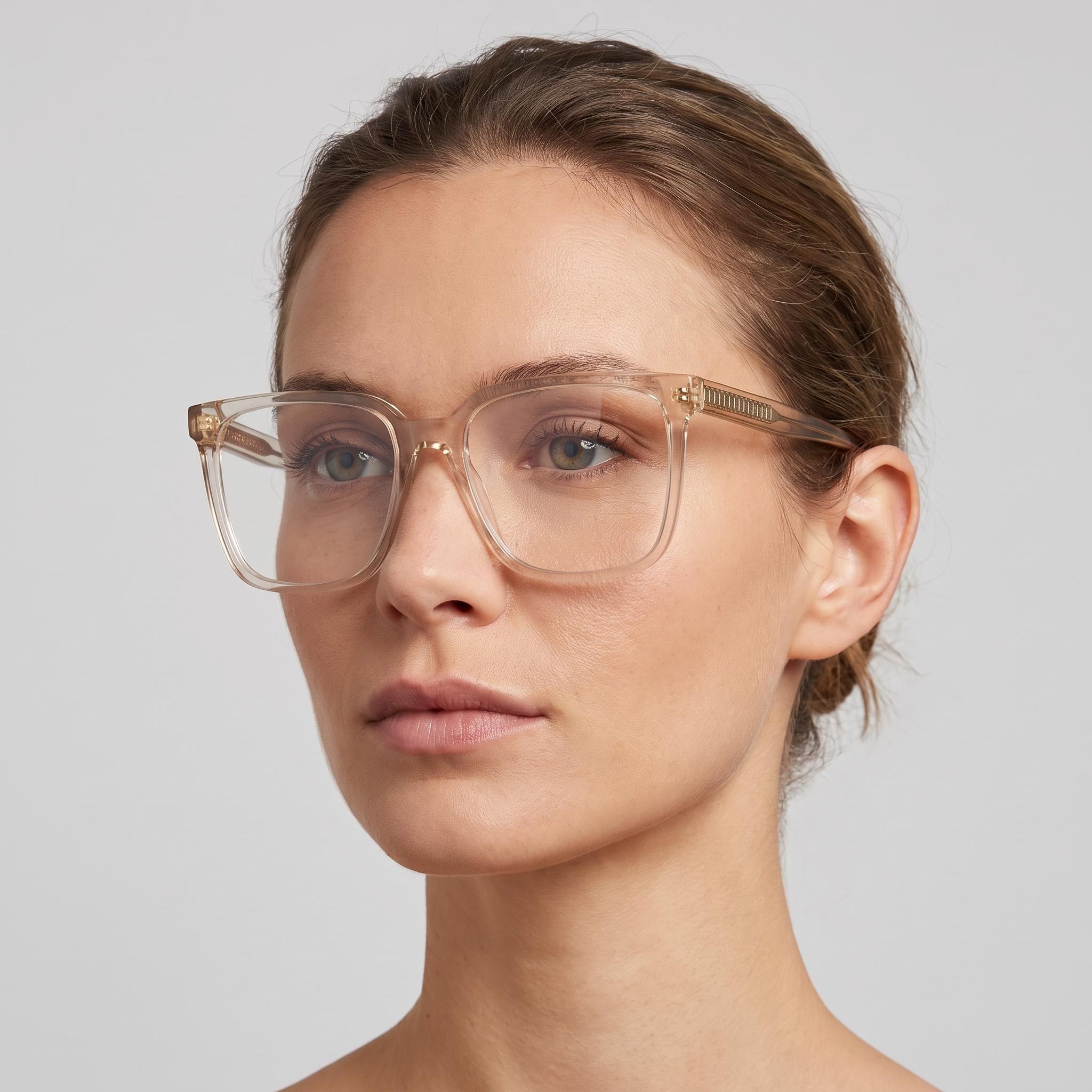 Gafas Oftálmicas Victoria Beckham Vb2669 para Mujer con Montura Beige Transparente, Lente 55mm, Puente 15mm, Patilla 140mm, Photo 3
