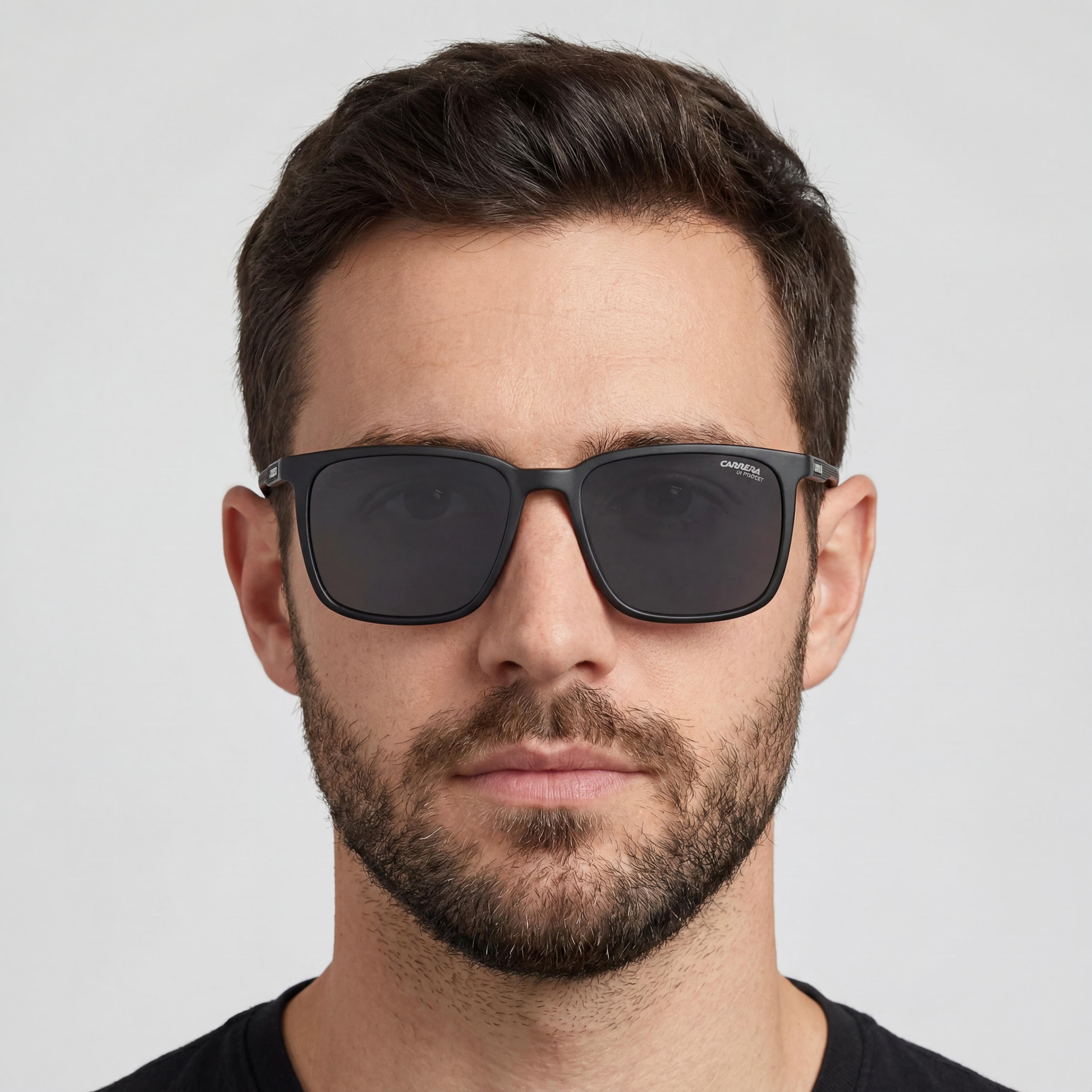 Gafas de sol cuadradas negras Carrera 259/S 003 para hombre, Photo 5