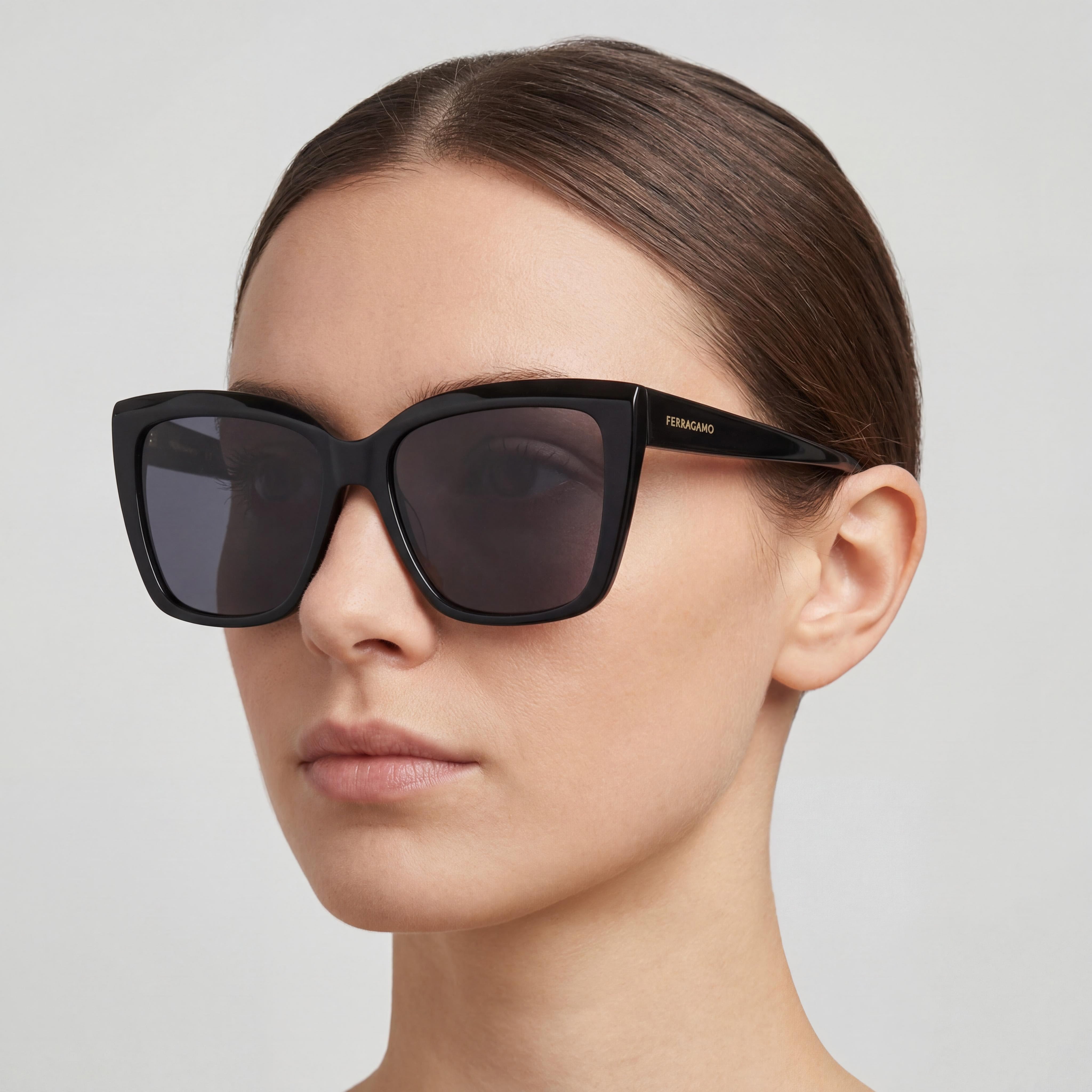 Salvatore Ferragamo Sf1102s Women's Multi-coloured Plastic Sunglasses, Dark Grey Non-Polarized UV Protection Lenses, 58mm, Photo 5