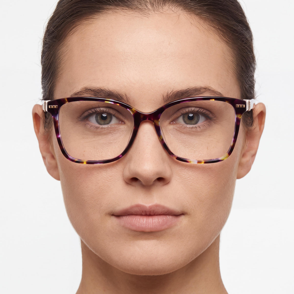 Carolina Herrera Her 0108 Women's Black Nude Acetate Frame Sunglasses with 54mm Polycarbonate Lenses, Photo 5