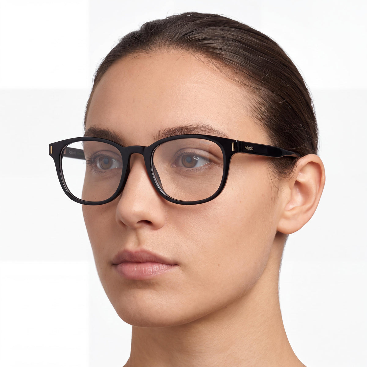 Polaroid Classic Unisex Non- Eyewear with Black Plastic Frame and Polycarbonate Lenses, 52mm, Photo 4