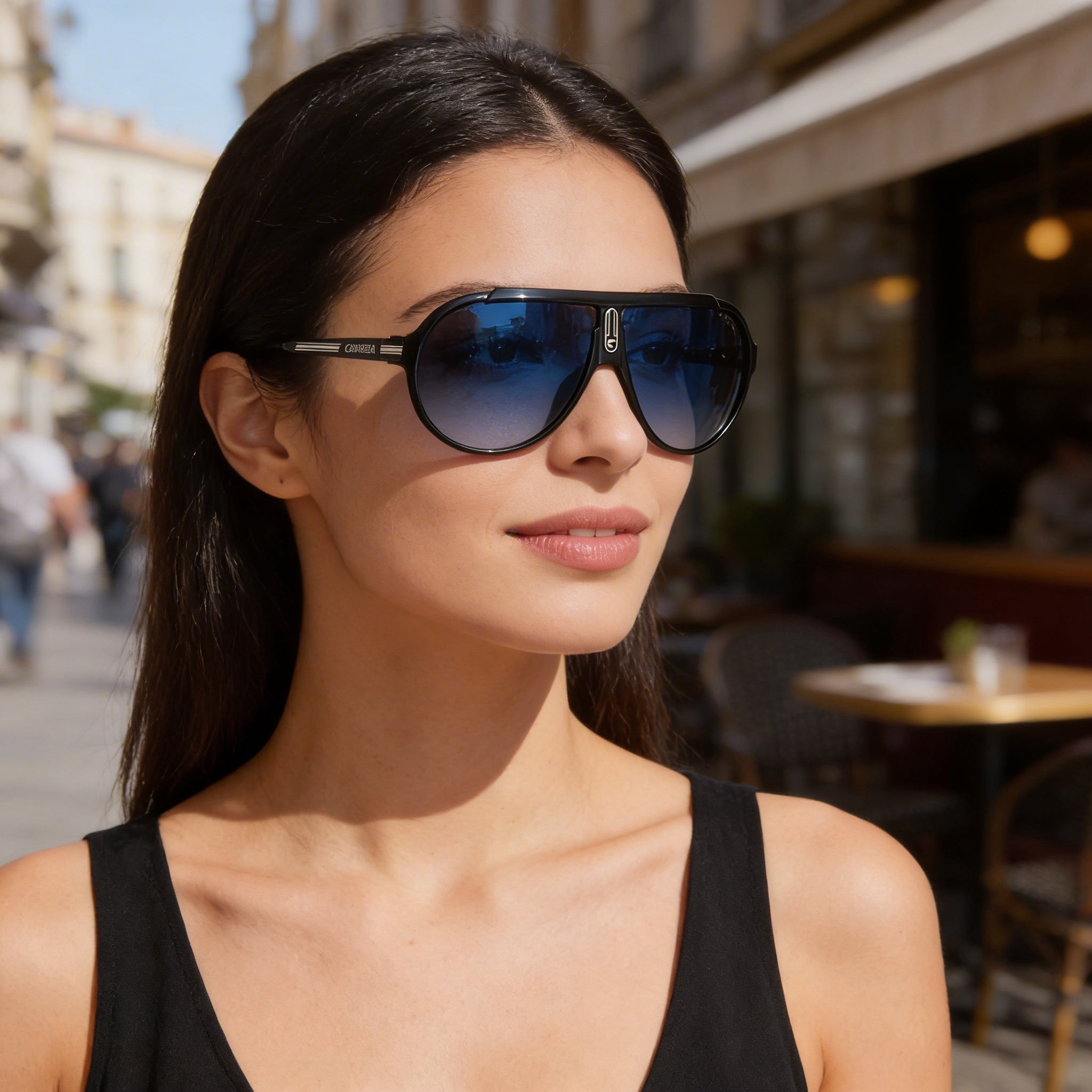 Carrera Endurance65/N Unisex Pilot Plastic Non-Polarized 100% UV Protection Sunglasses Black Palladium 63mm, Photo 5