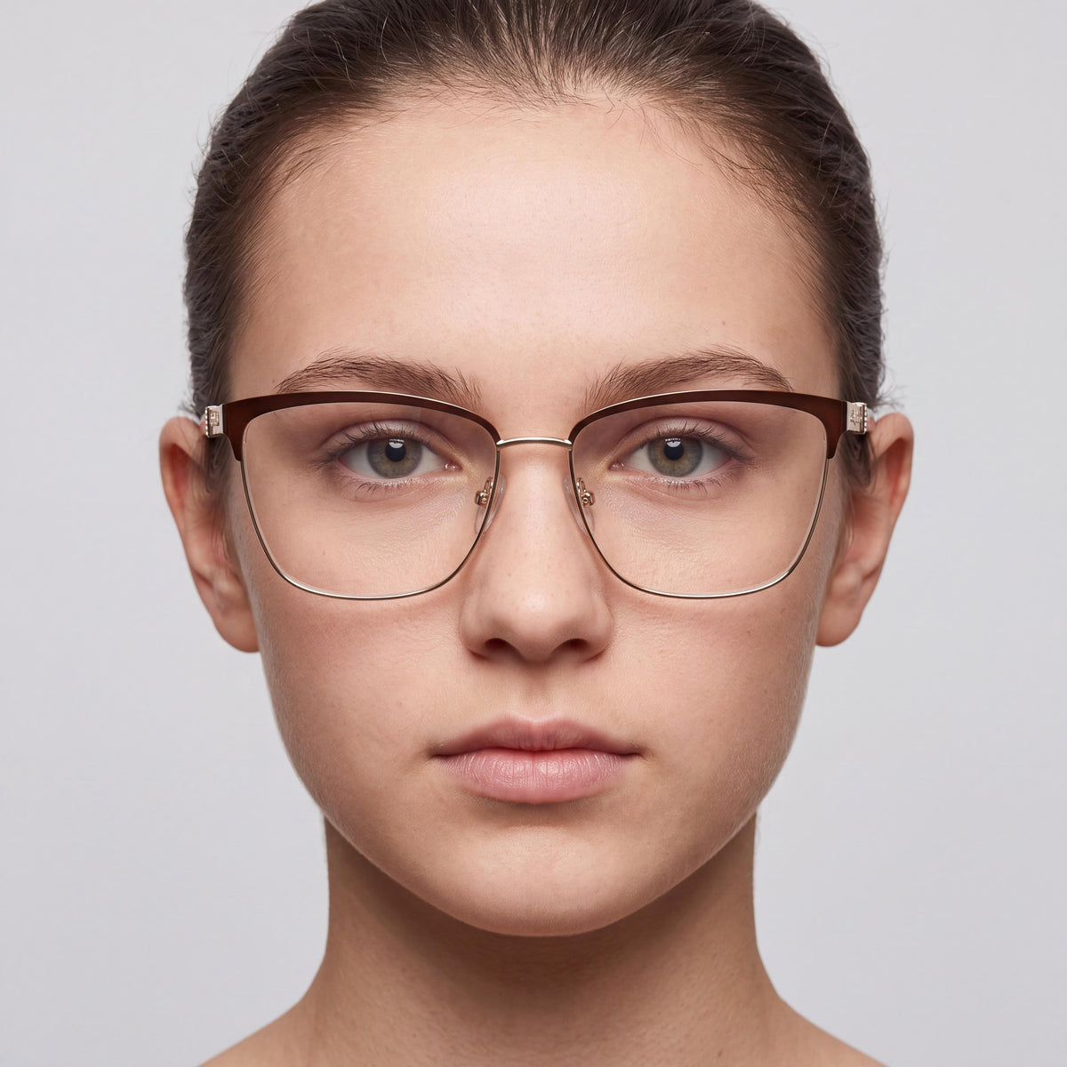 Harley-Davidson Hd50076 Unisex Metal Frame Eyewear Matte Dark Brown Blonde Havana Size 56-15-140, Photo 3