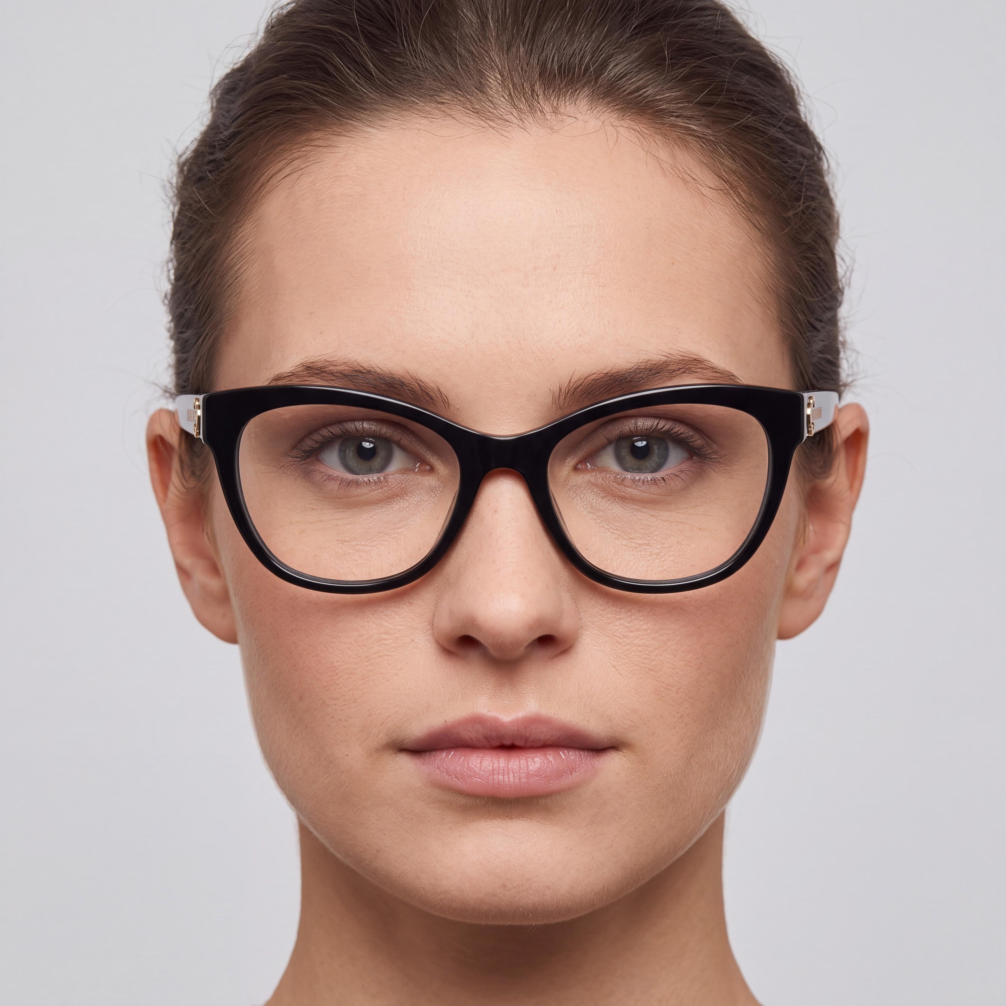 Love Moschino Modern Acetate Frame Women's Sunglasses, Pink Black Pattern, 53mm Lens Width, Photo 4