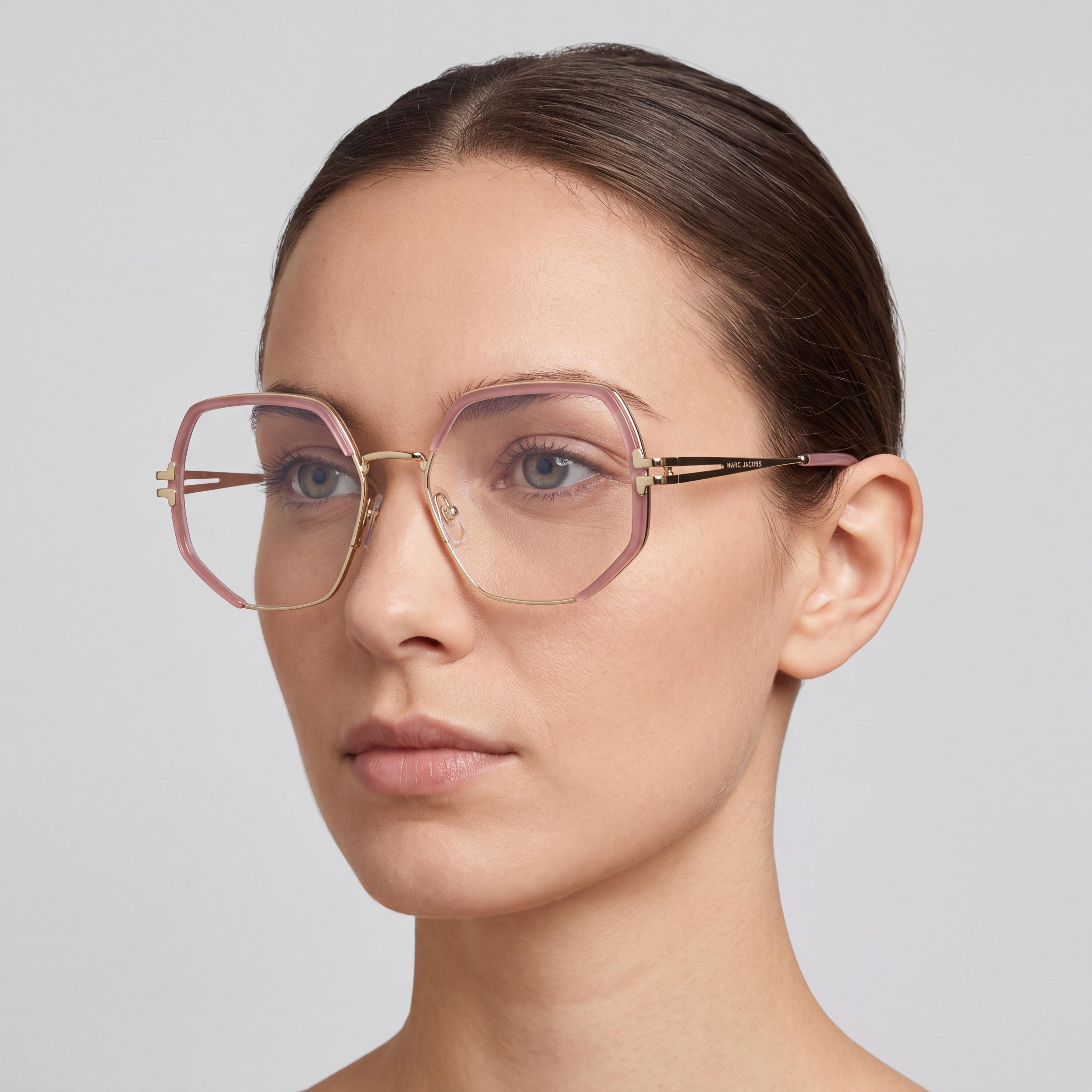 Marc Jacobs MJ 1092 Women's Gold Pink Metal 100% UV Sunglasses 55mm, Photo 4