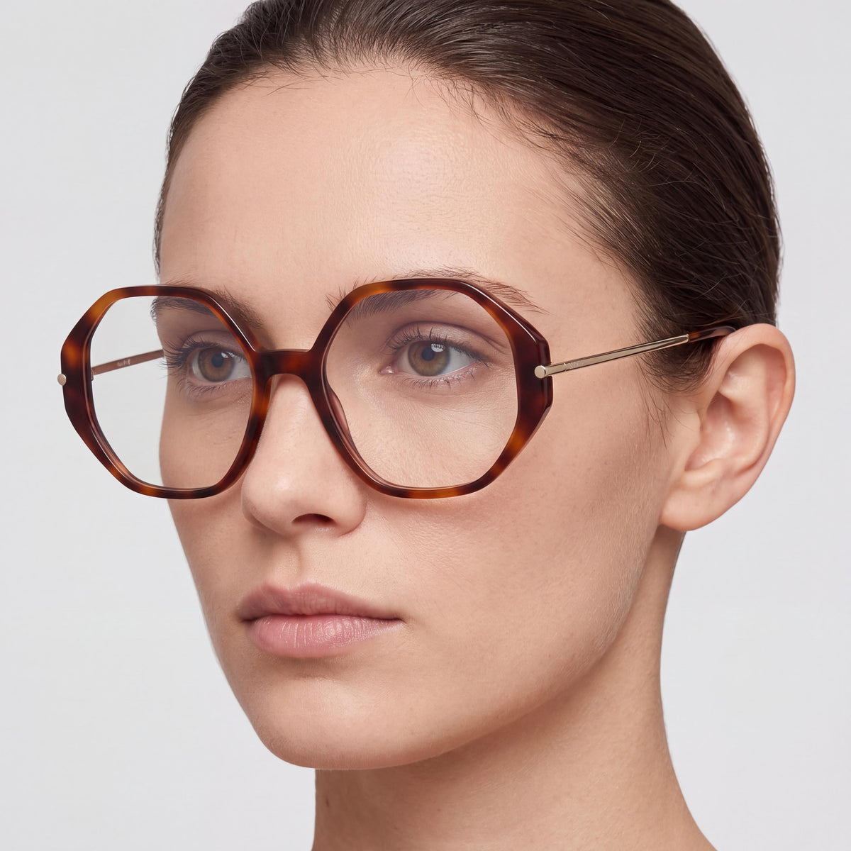 MaxMara MM5005 Women's Dark Havana Acetate Eyeglasses 54-18-145mm, Photo 5