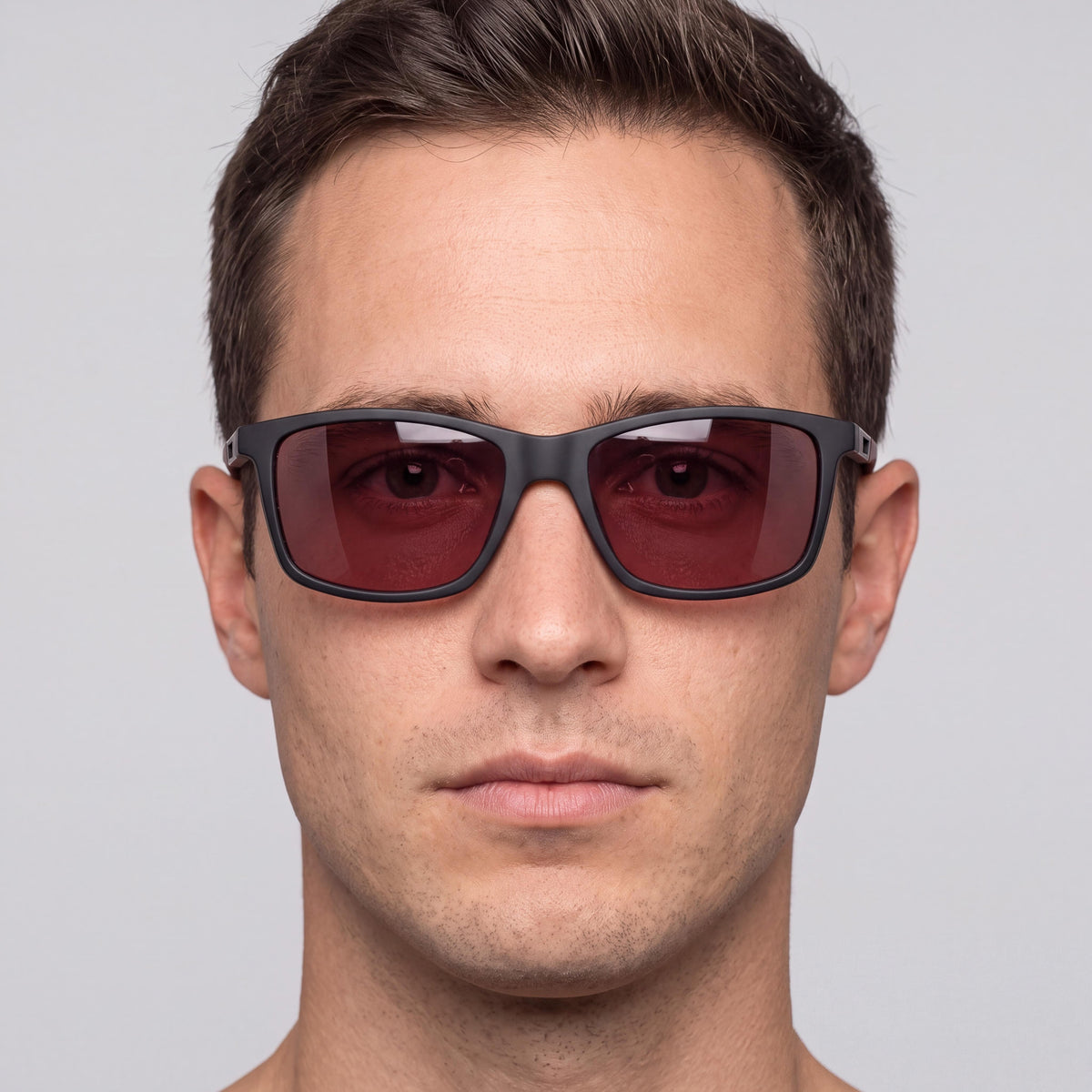 adidas Men's Casual Injected Matte Black Bordeaux Lens UV Protection Sunglasses 56-18-145, Photo 4
