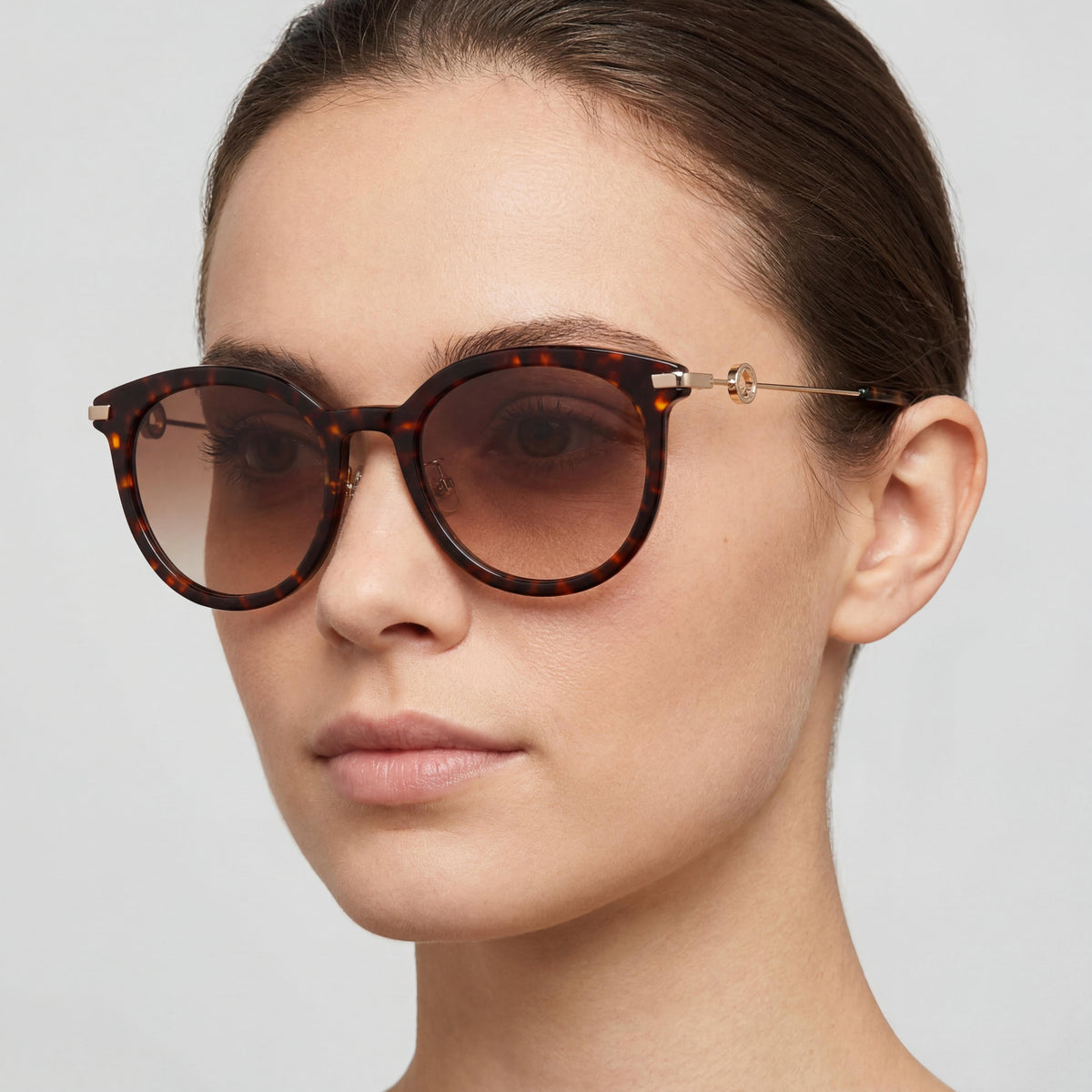 Kate Spade New York Keesey/G/S Women's Havana Plastic Frame Brown Gradient 53mm UV Protection Sunglasses, Photo 5