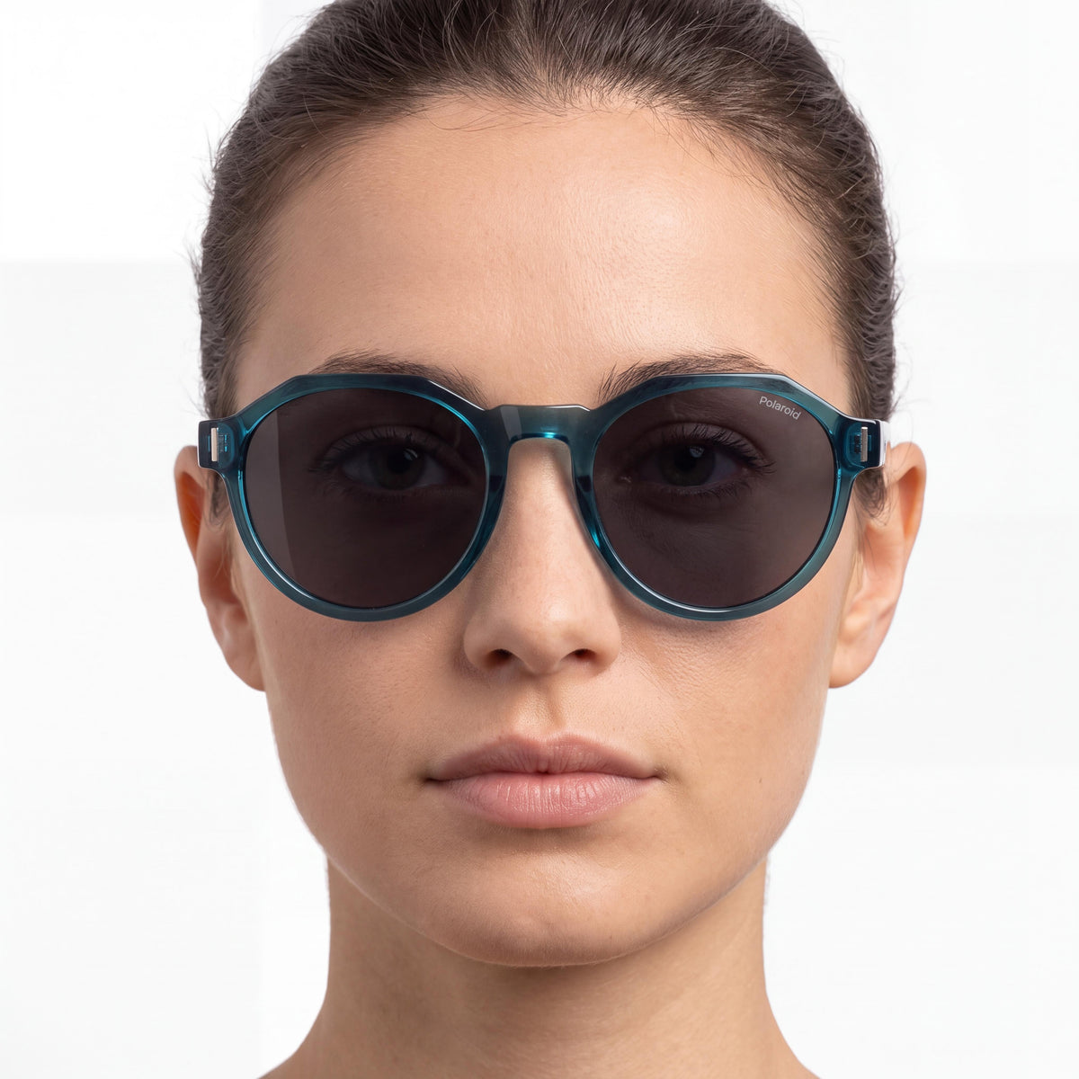 Gafas de sol Polaroid Modern para mujer, de policarbonato color verde azulado, con protección 100% UV, 52 mm, Photo 5