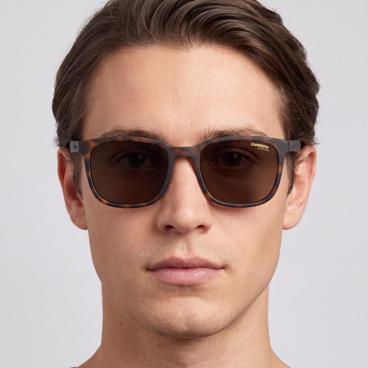 Carrera 8046/S Unisex Sunglasses with UV Coating, Polyamide Frame & Lens, Matte Havana, Lens Width 54mm, Photo 4
