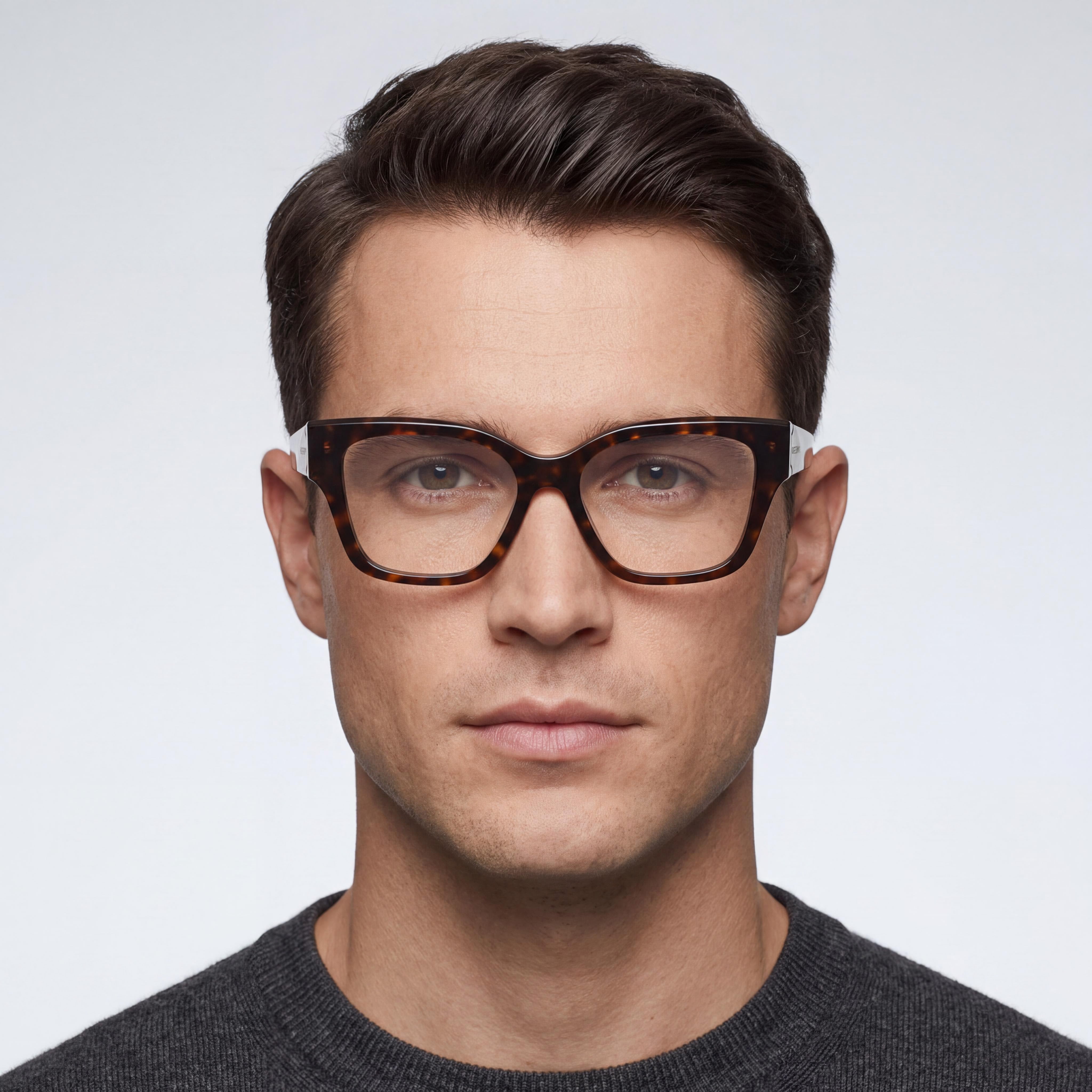 Burberry Unisex Brown Tortoise Frame Optical Eyeglasses for Prescription Lenses, Photo 4