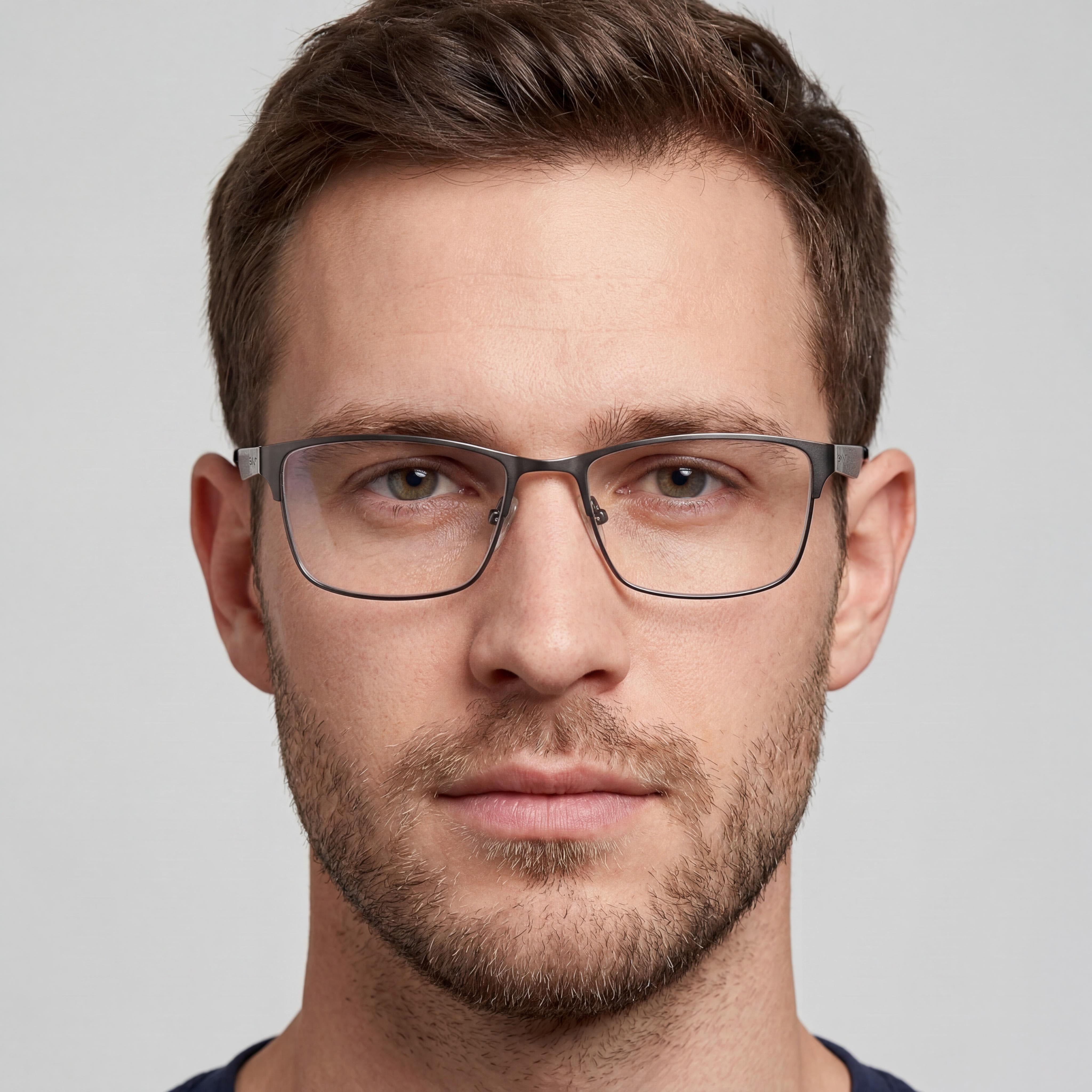 Gant Ga3295 Unisex Multicoloured Metal Polarized Clear Lens Glasses 52mm, Photo 4