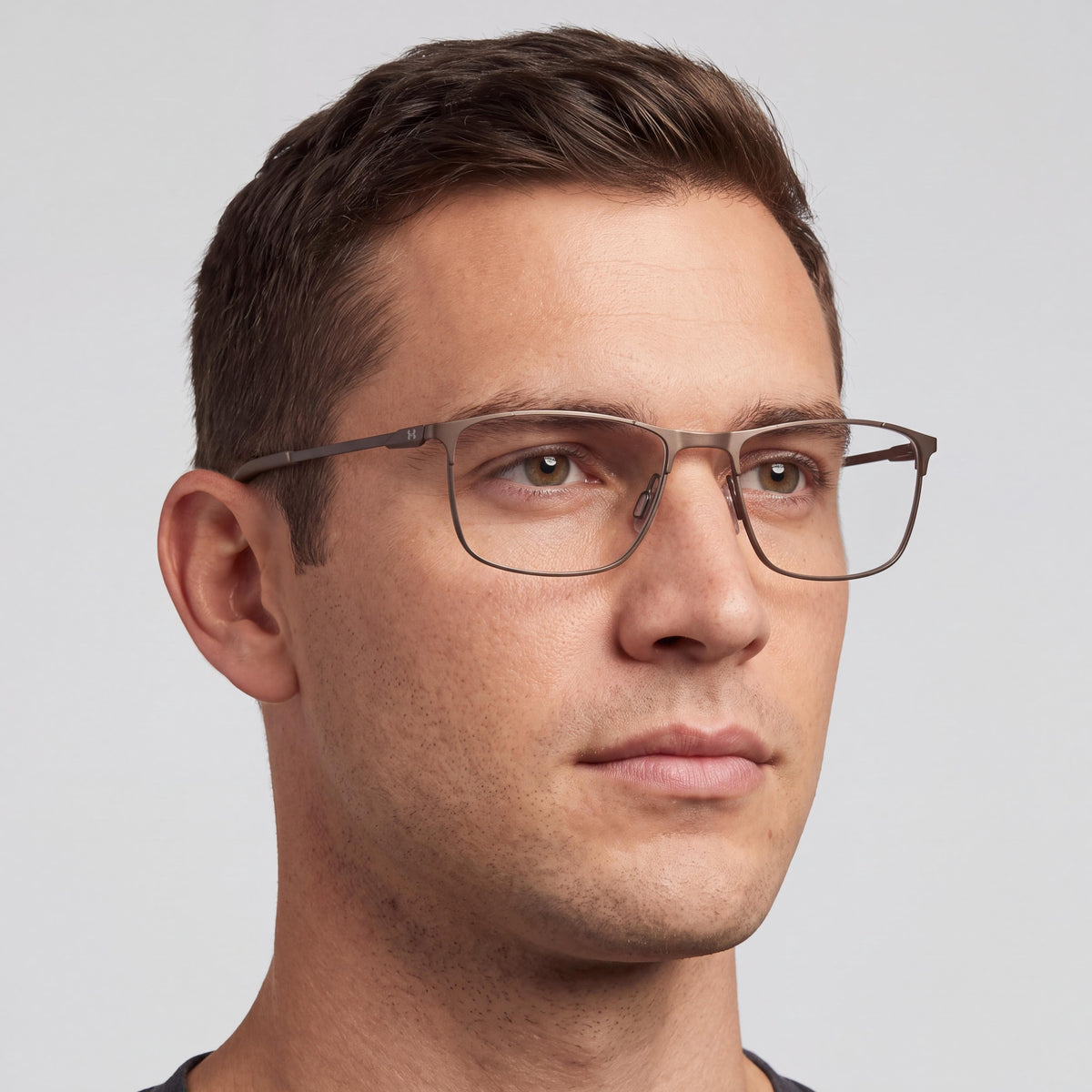 Under Armour Casual Men's Stainless Steel Optical Frames with 54mm Lens, 18mm Bridge, 145mm Temples, Photo 5