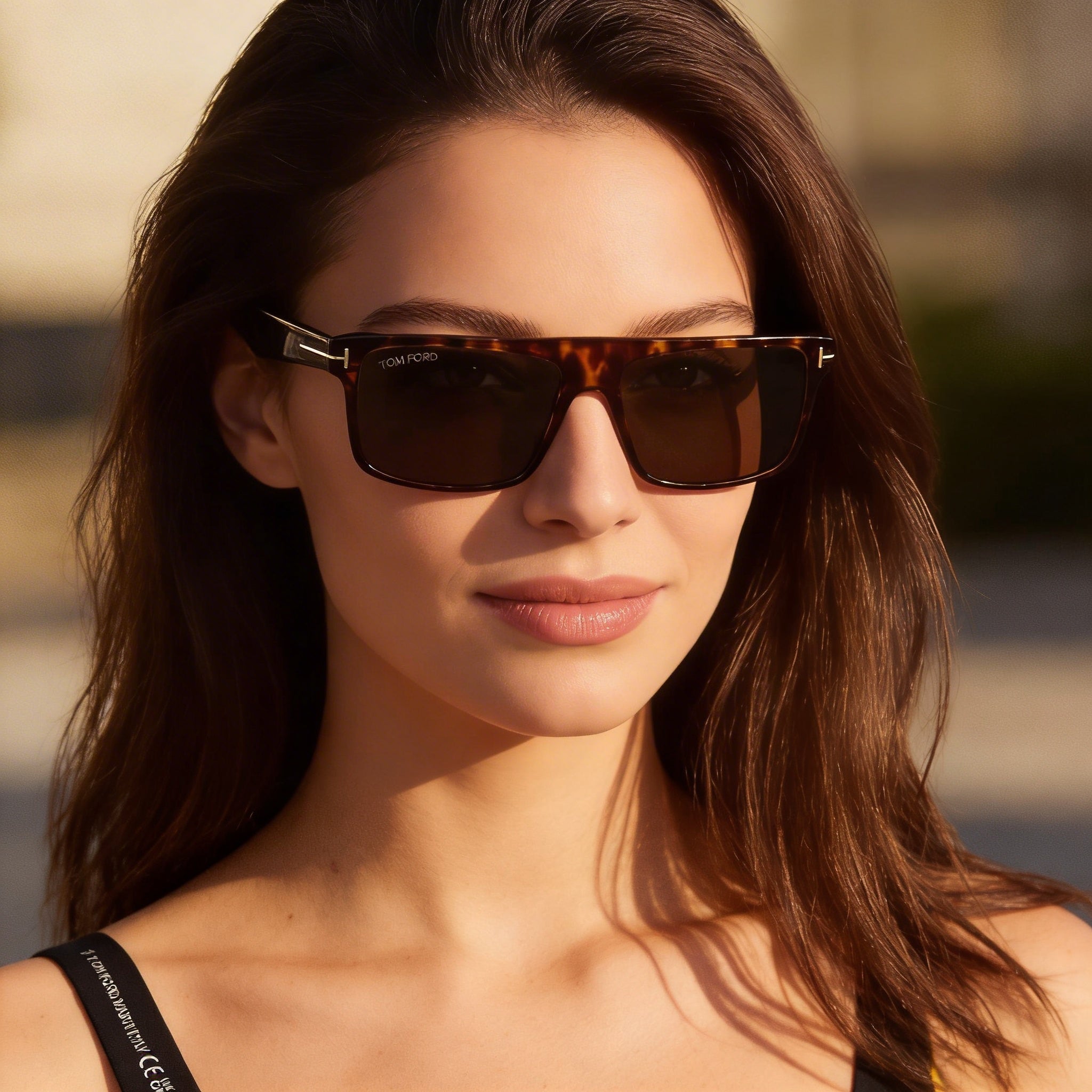 Tom Ford FT0999 Philippe-02 Gafas de Sol Unisex de Plástico Pantografiado Dark Havana Smoke Dark Grey Protección UV No Polarizadas 58mm, Photo 3