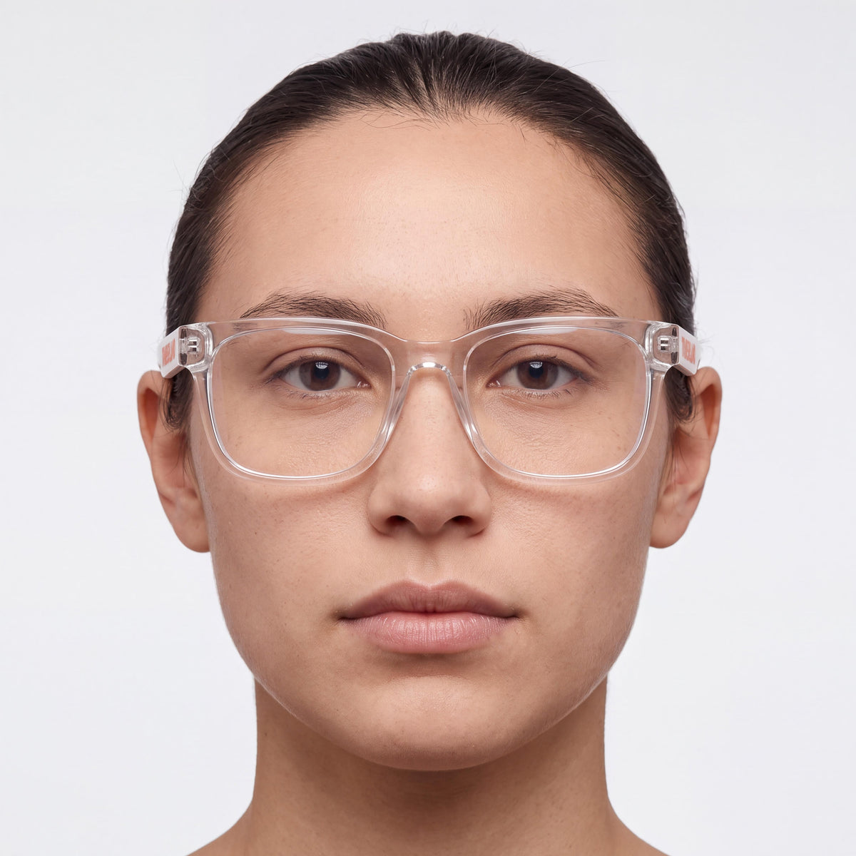 Timberland TB50010 Unisex Square Injected Crystal Eyeglasses 49mm, Photo 4