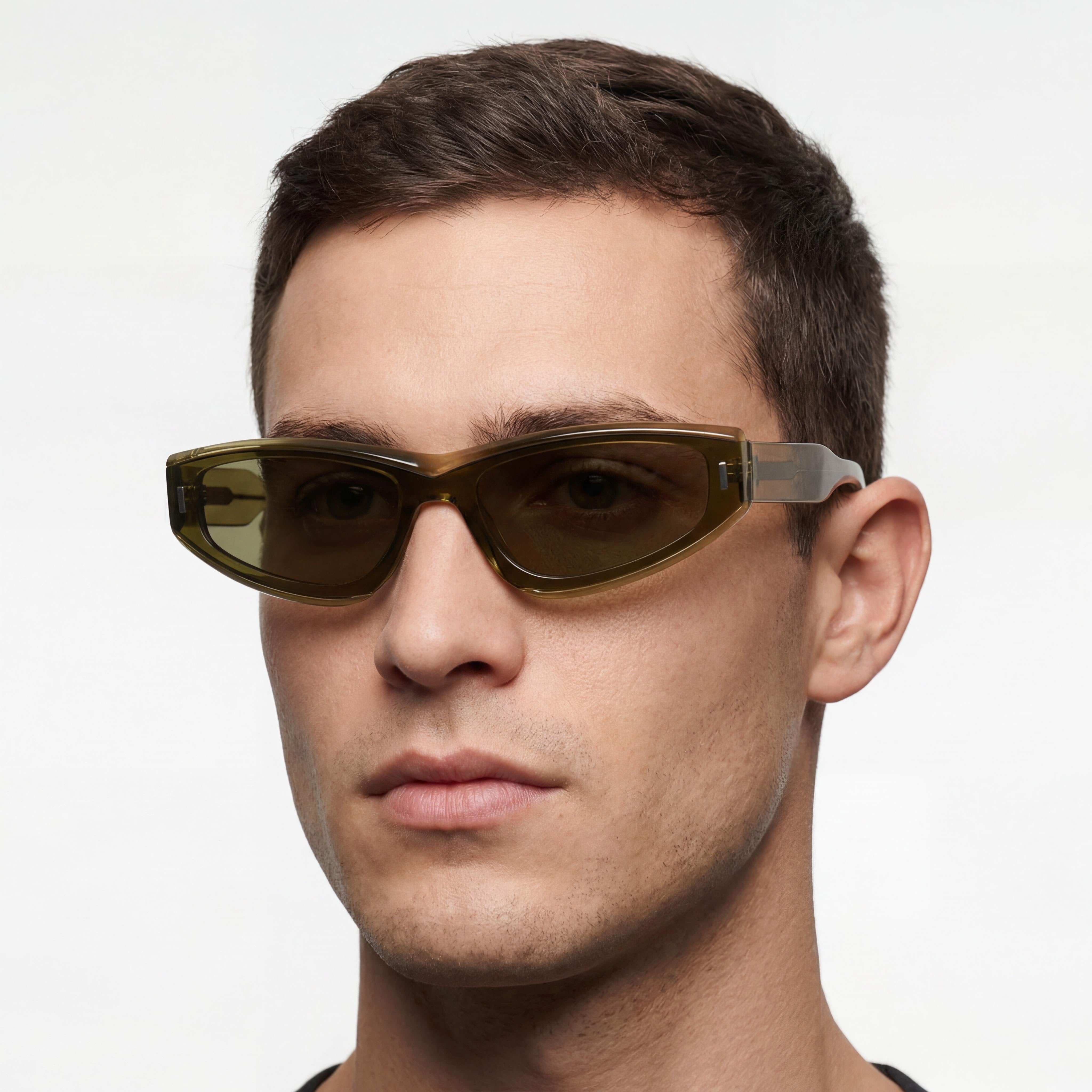 Calvin Klein Ck24534s Unisex Light Brown Plastic Frame Sunglasses with Solid Brown Non-Polarized UV-Protected Lenses 54mm, Photo 5